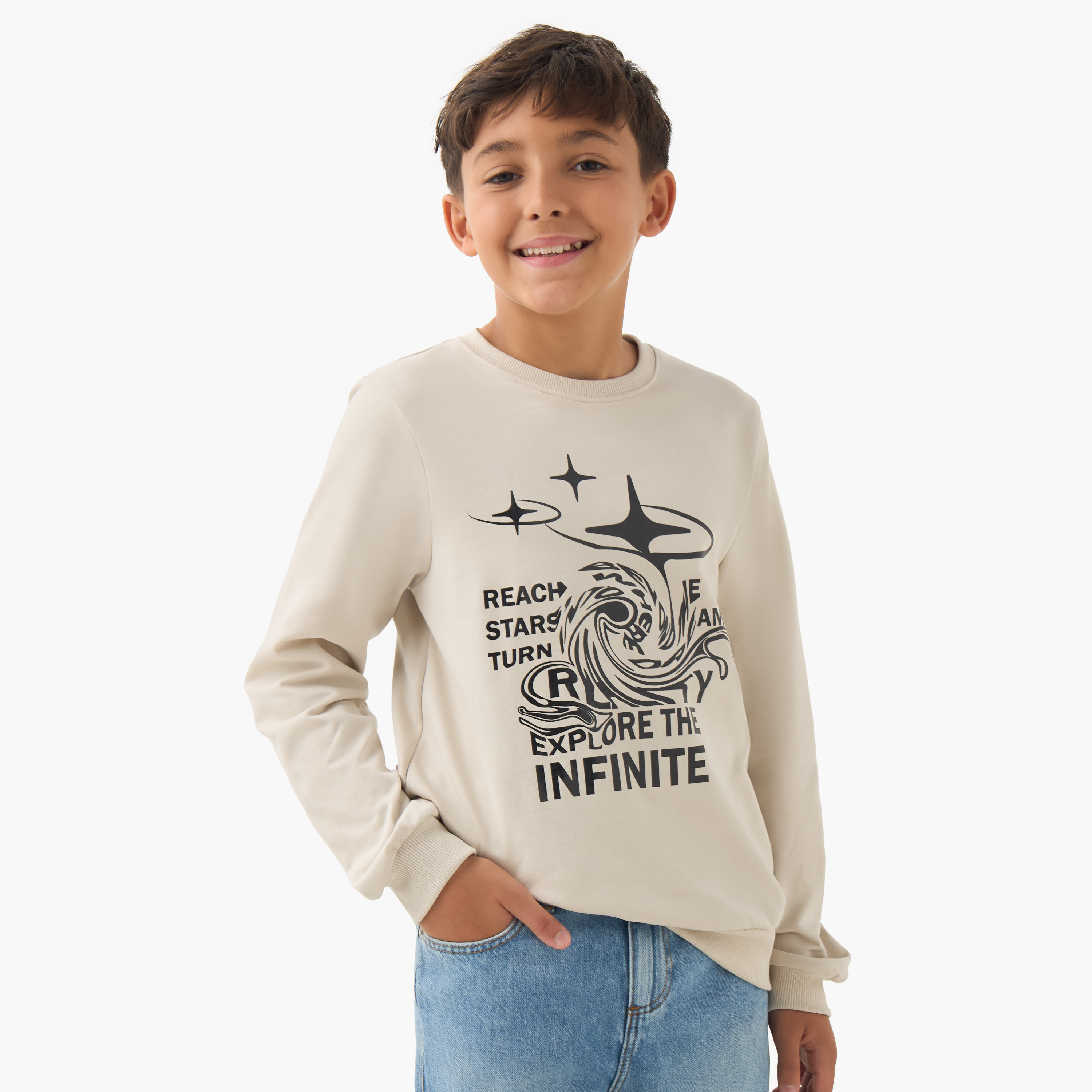 سويت شيرت بأكمام طويلة وطبعات من جونيورز-boys-clothing-sweatshirts-image-5