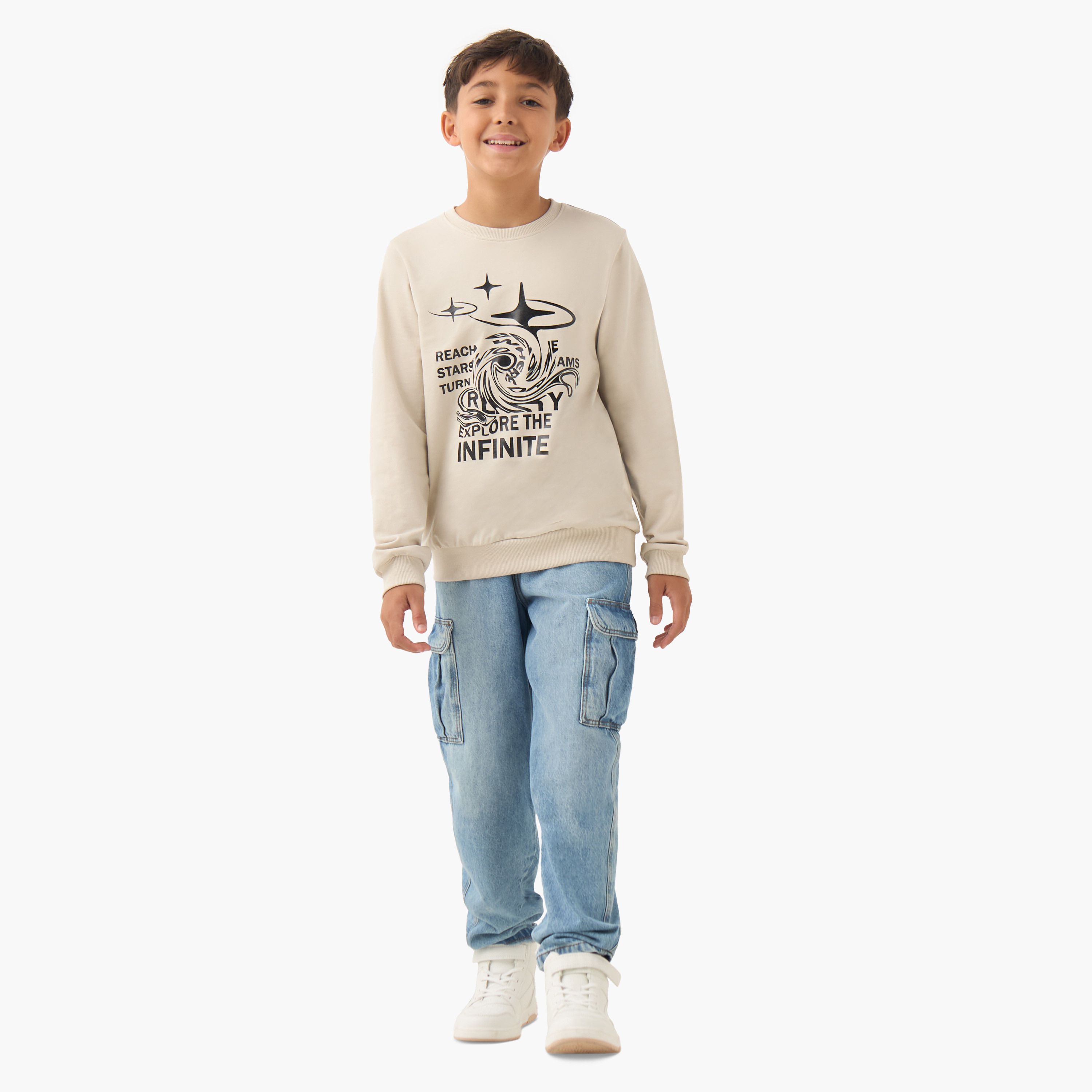 سويت شيرت بأكمام طويلة وطبعات من جونيورز-boys-clothing-sweatshirts-image-4