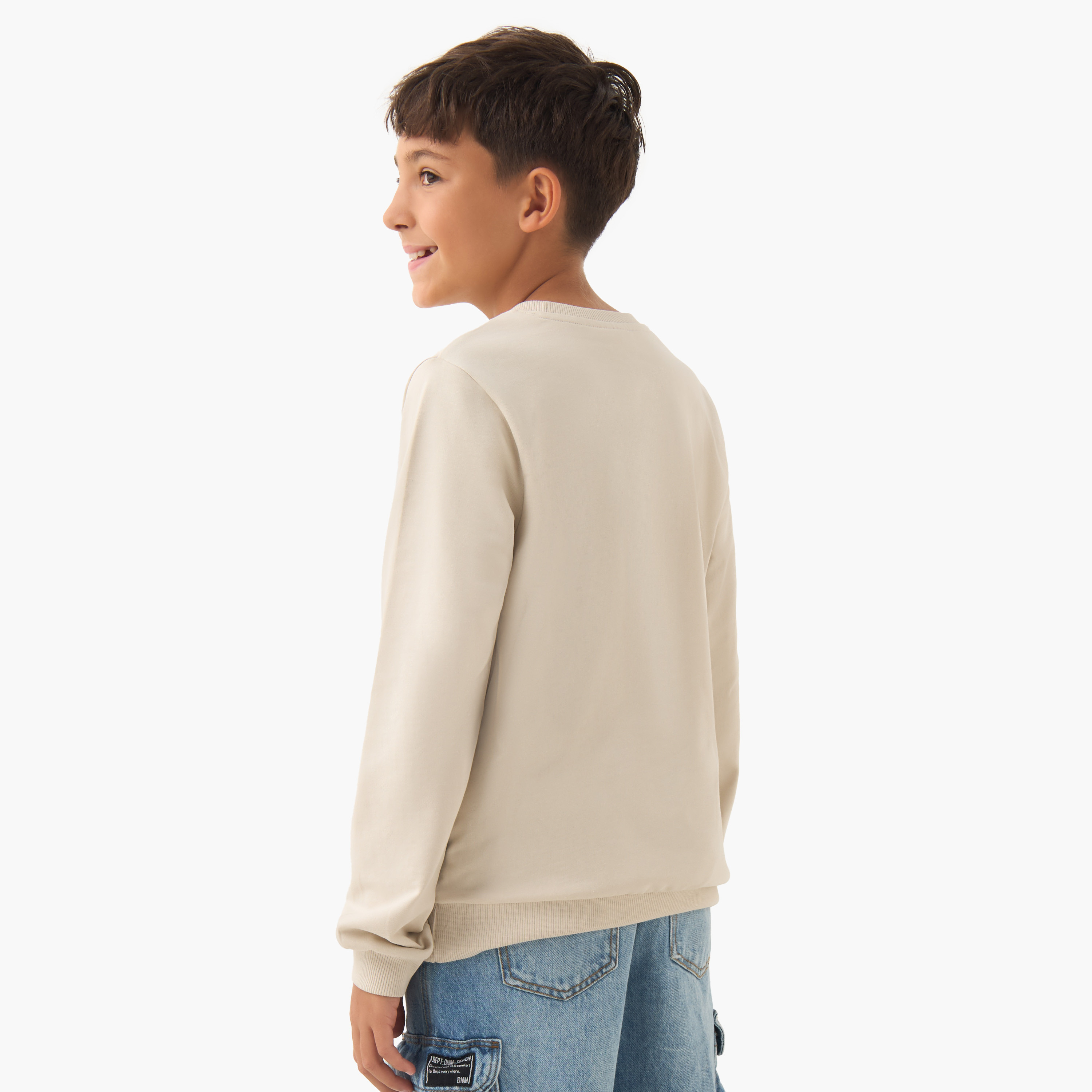 سويت شيرت بأكمام طويلة وطبعات من جونيورز-boys-clothing-sweatshirts-image-3