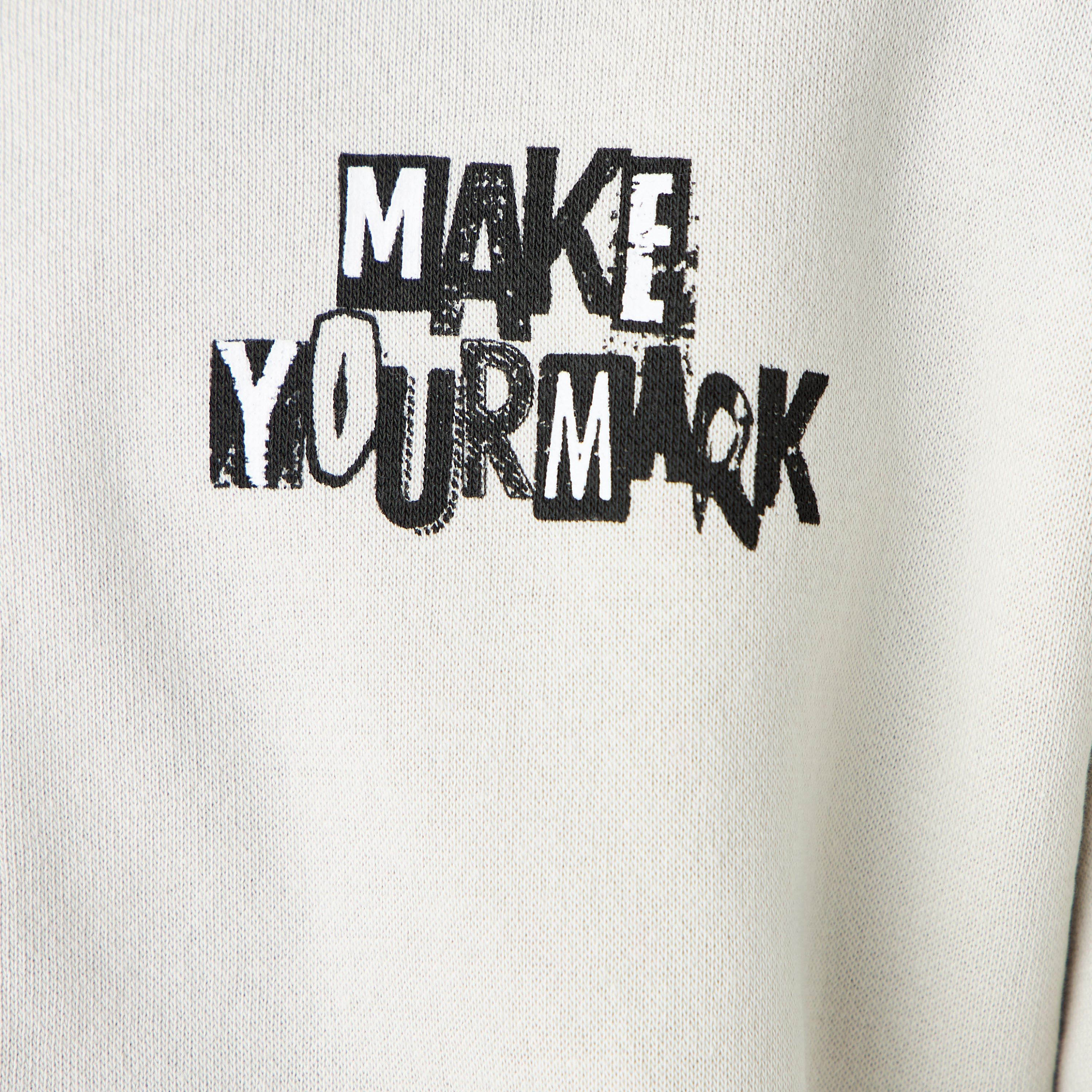 Juniors Slogan Print Hooded Sweatshirt with Long Sleeves-boys-clothing-jacketsandcoats-image-5