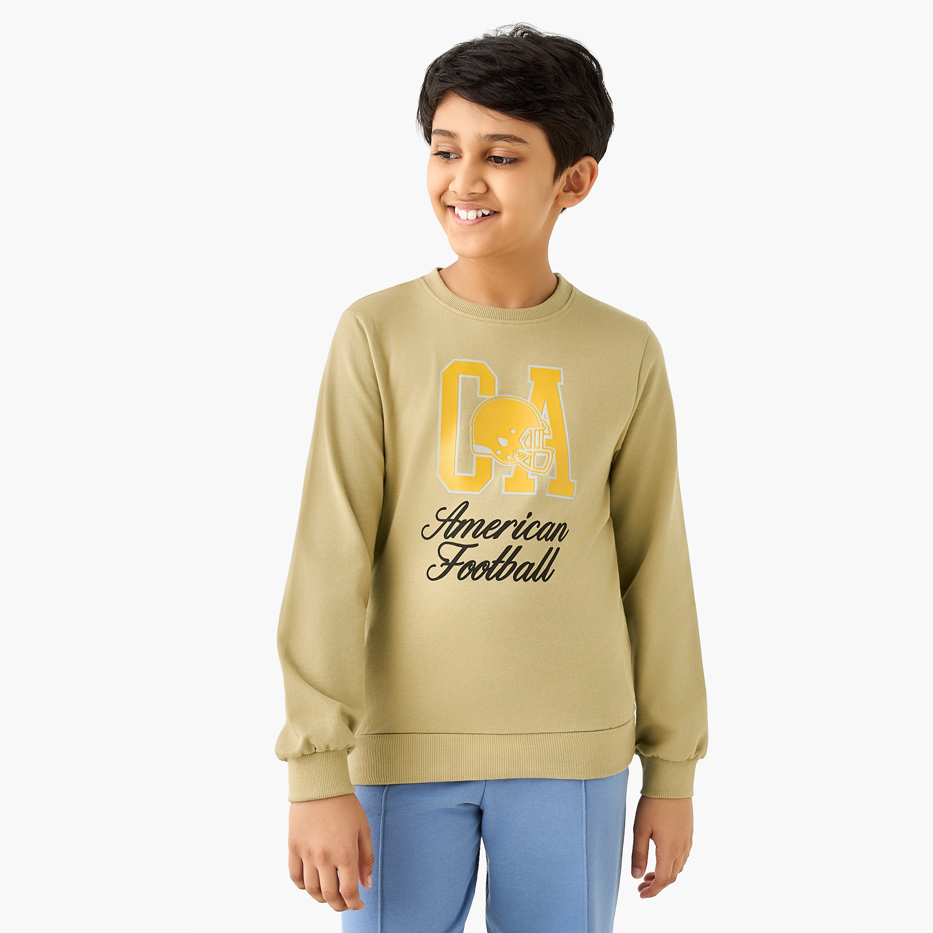 سويت شيرت بأكمام طويلة وطبعات من جونيورز-boys-clothing-sweatshirts-image-1