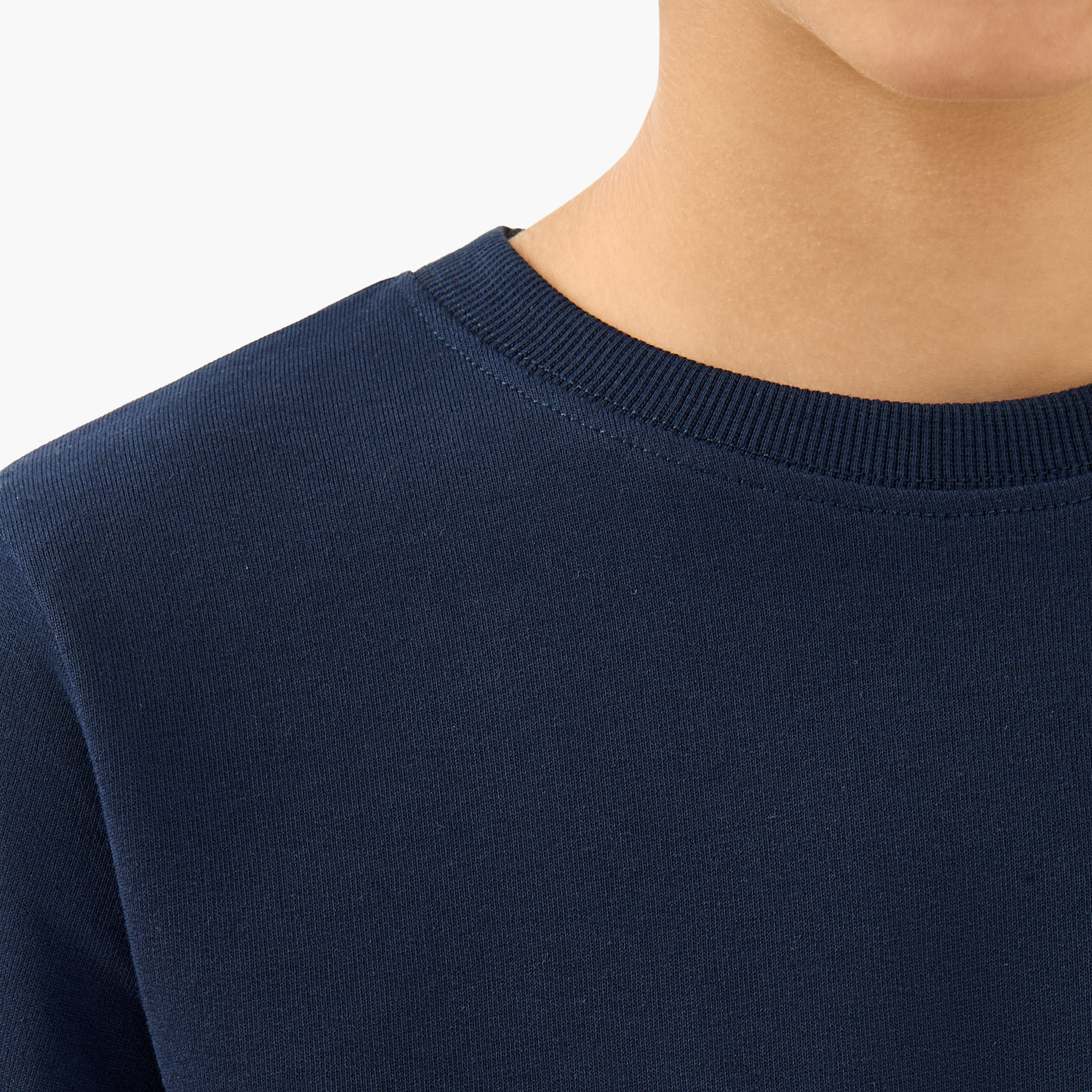 سويت شيرت سادة بأكمام طويلة للأولاد من جونيورز - طقم من 3 قطع-boys-clothing-sweatshirts-image-2