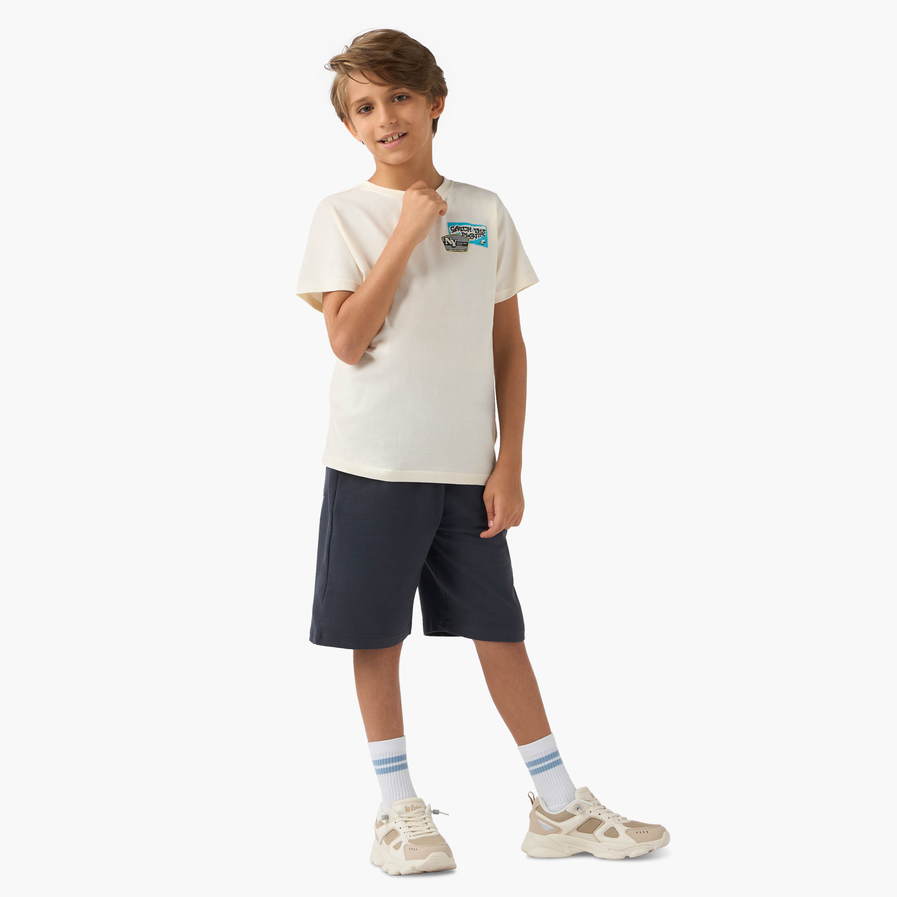 طقم شورت وتيشيرت 3 قطع بطبعات من جونيورز-boys-clothing-setsandcoords-image-8