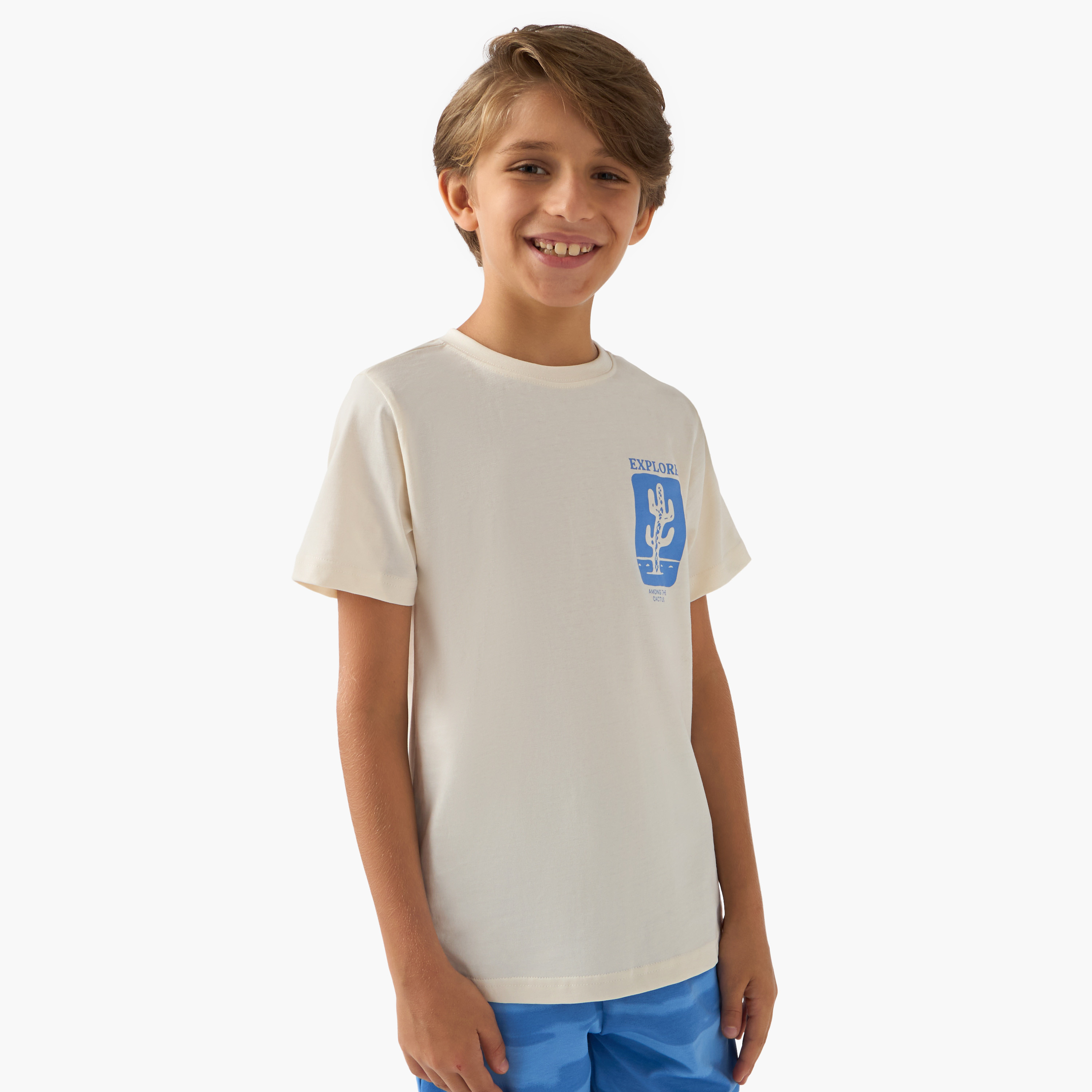 Juniors 3-Piece Printed T-shirts and Shorts Set-boys-clothing-setsandcoords-image-3