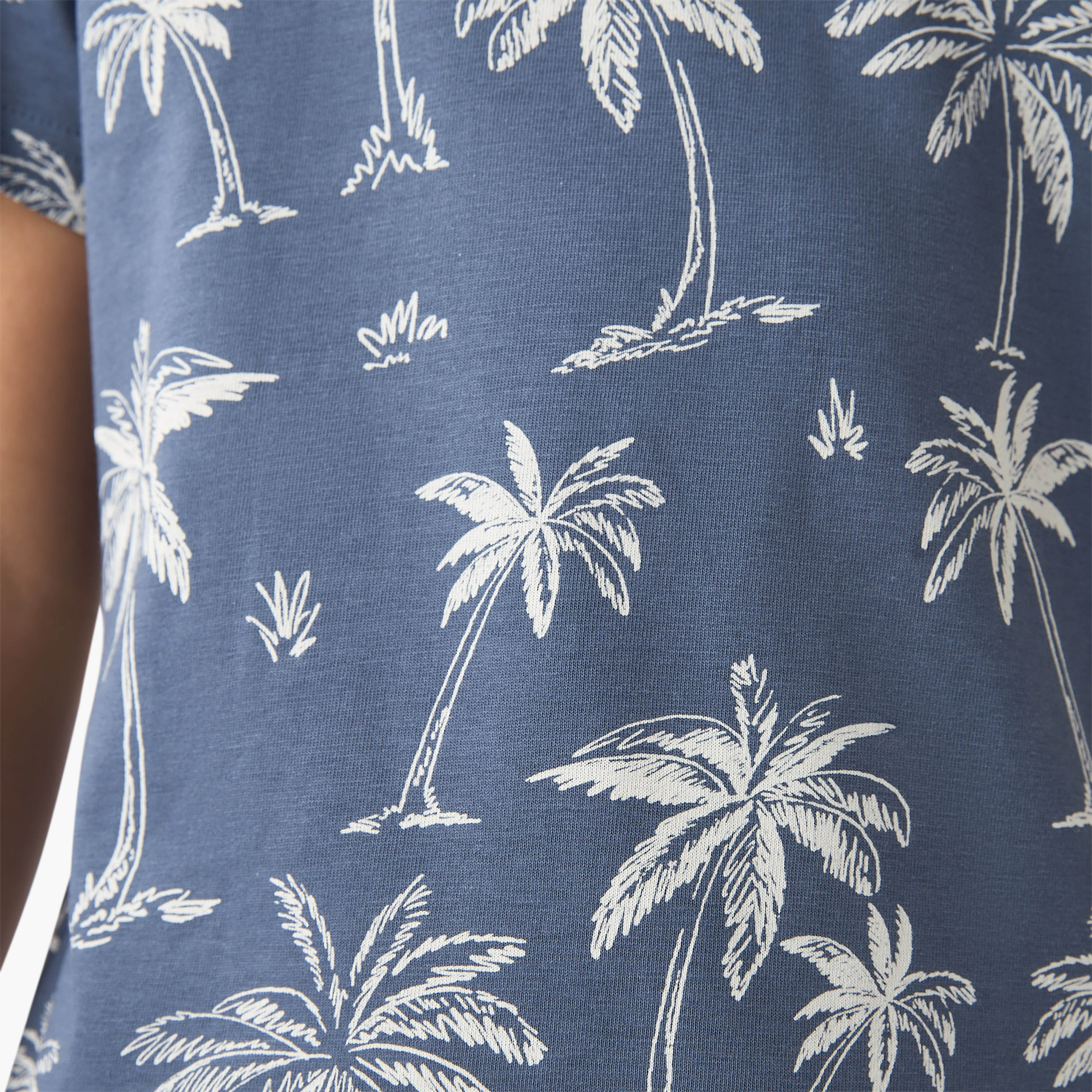 Juniors 3-Piece Palm Tree Print T-shirts and Shorts Set-boys-clothing-setsandcoords-image-8