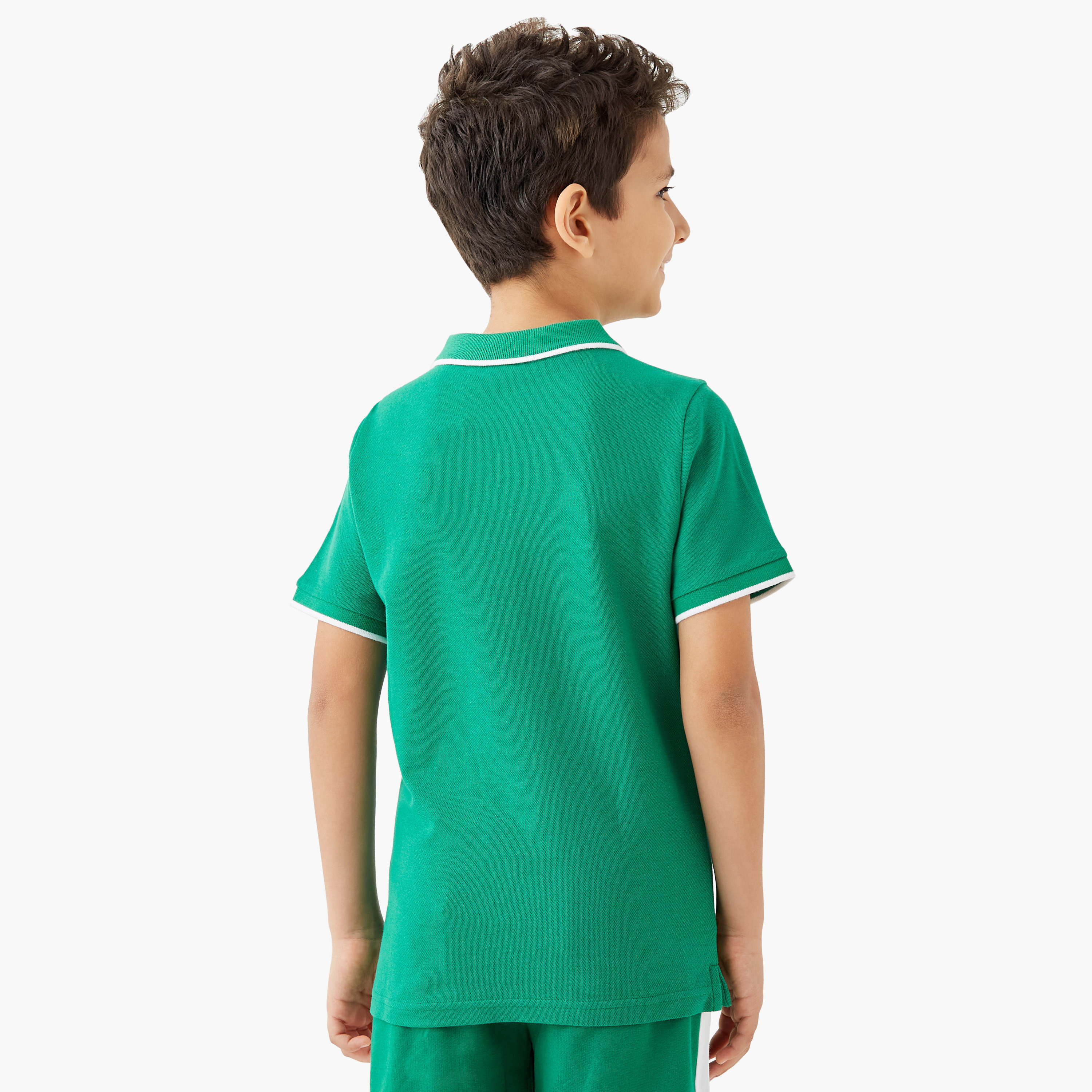 تيشيرت بولو جونيورز بطبعة اليوم الوطني السعودي وأكمام قصيرة-boys-clothing-tshirtsandpolos-image-3