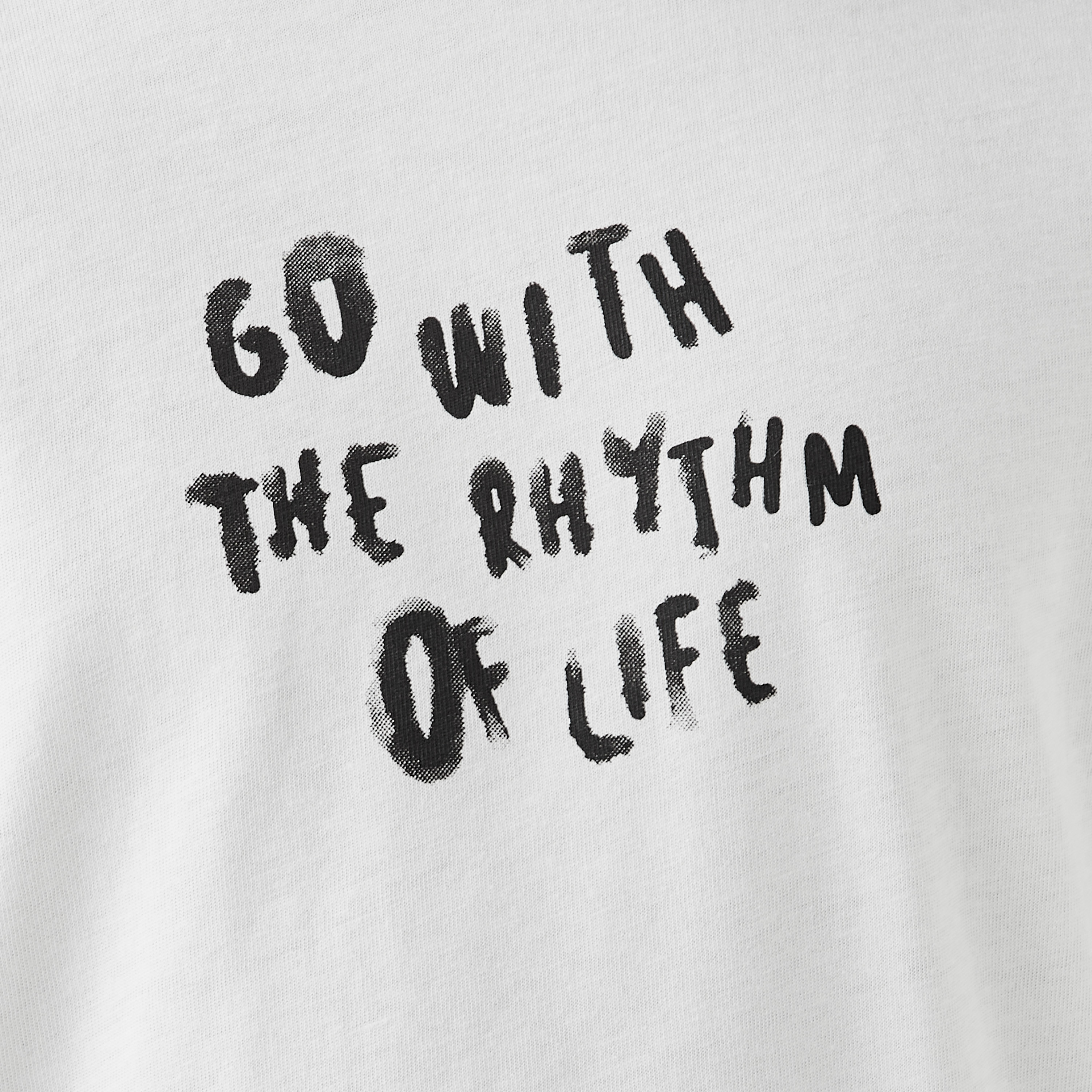 Juniors Slogan Print T-shirt with Short Sleeves-boys-clothing-tshirtsandpolos-image-5