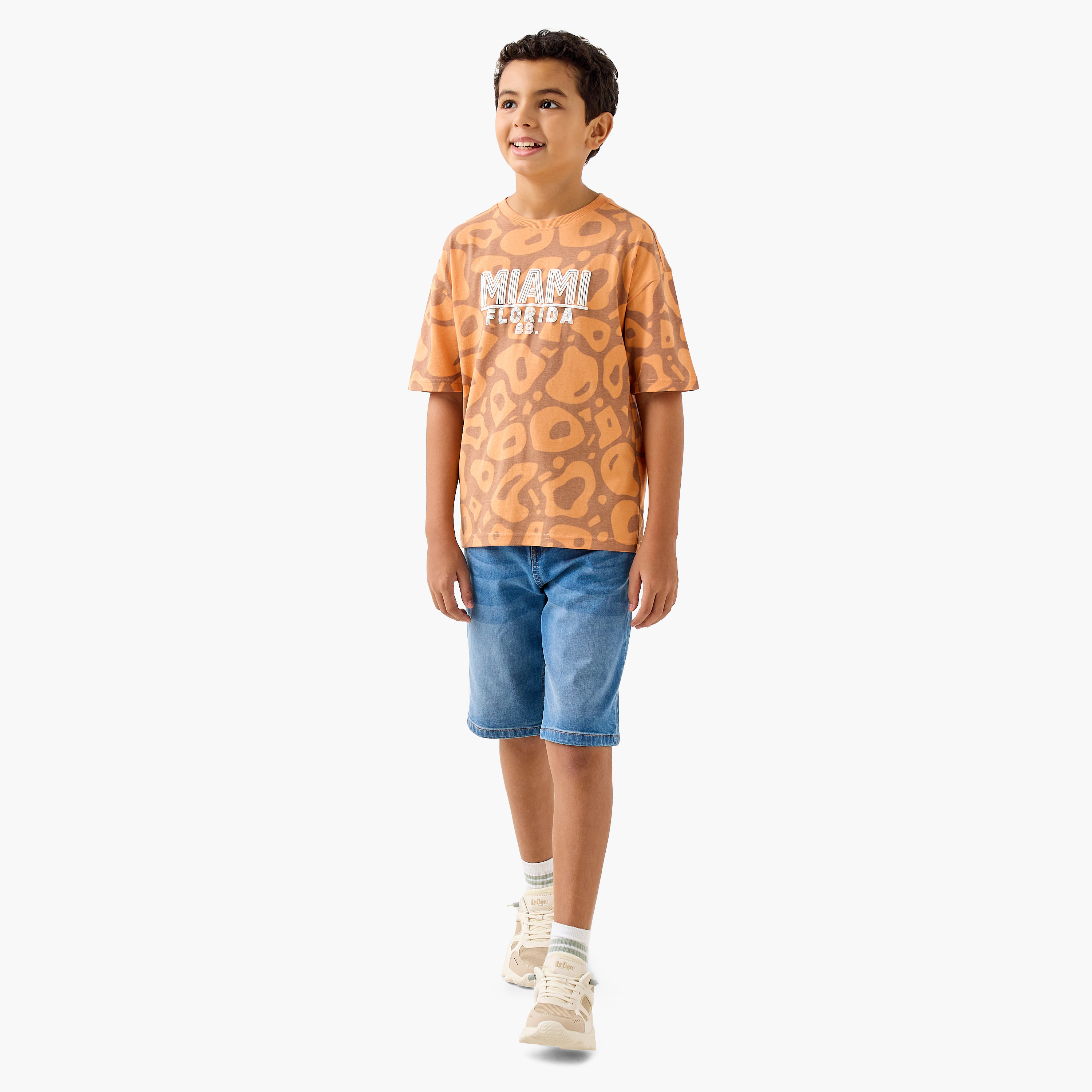 Juniors All-Over Miami Print T-shirt with Crew Neck-boys-clothing-tshirtsandpolos-image-2
