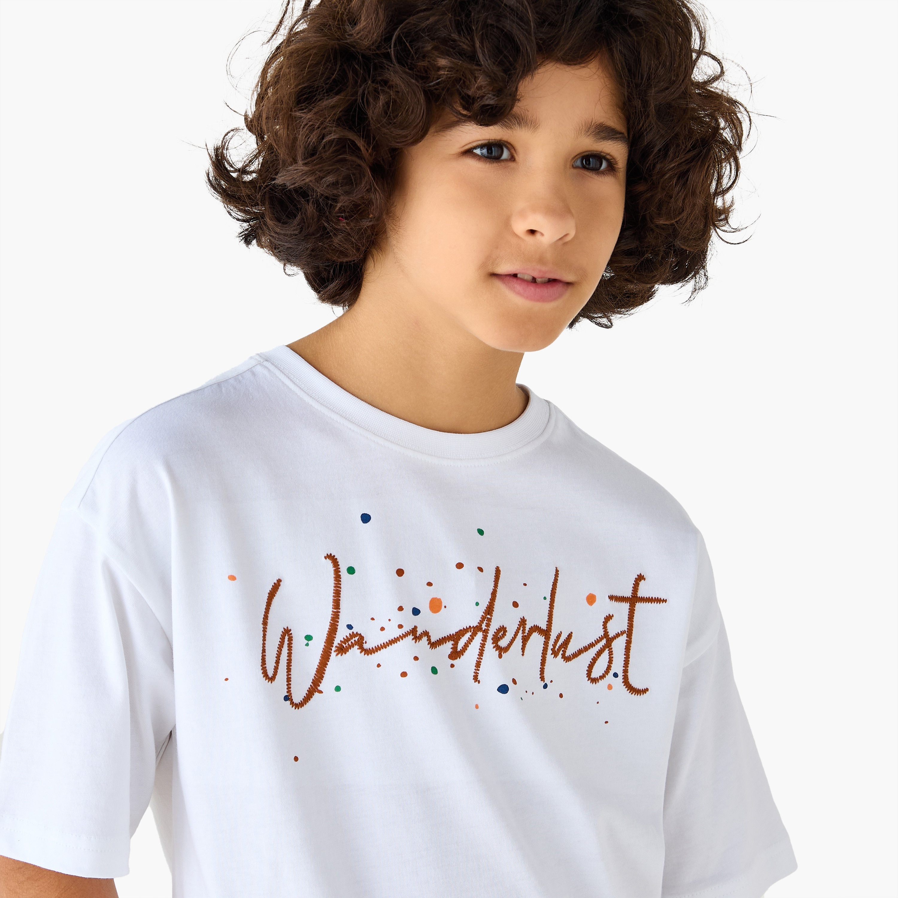 Juniors Tiger Print T-shirt with Short sleeves-boys-clothing-tshirtsandpolos-image-4