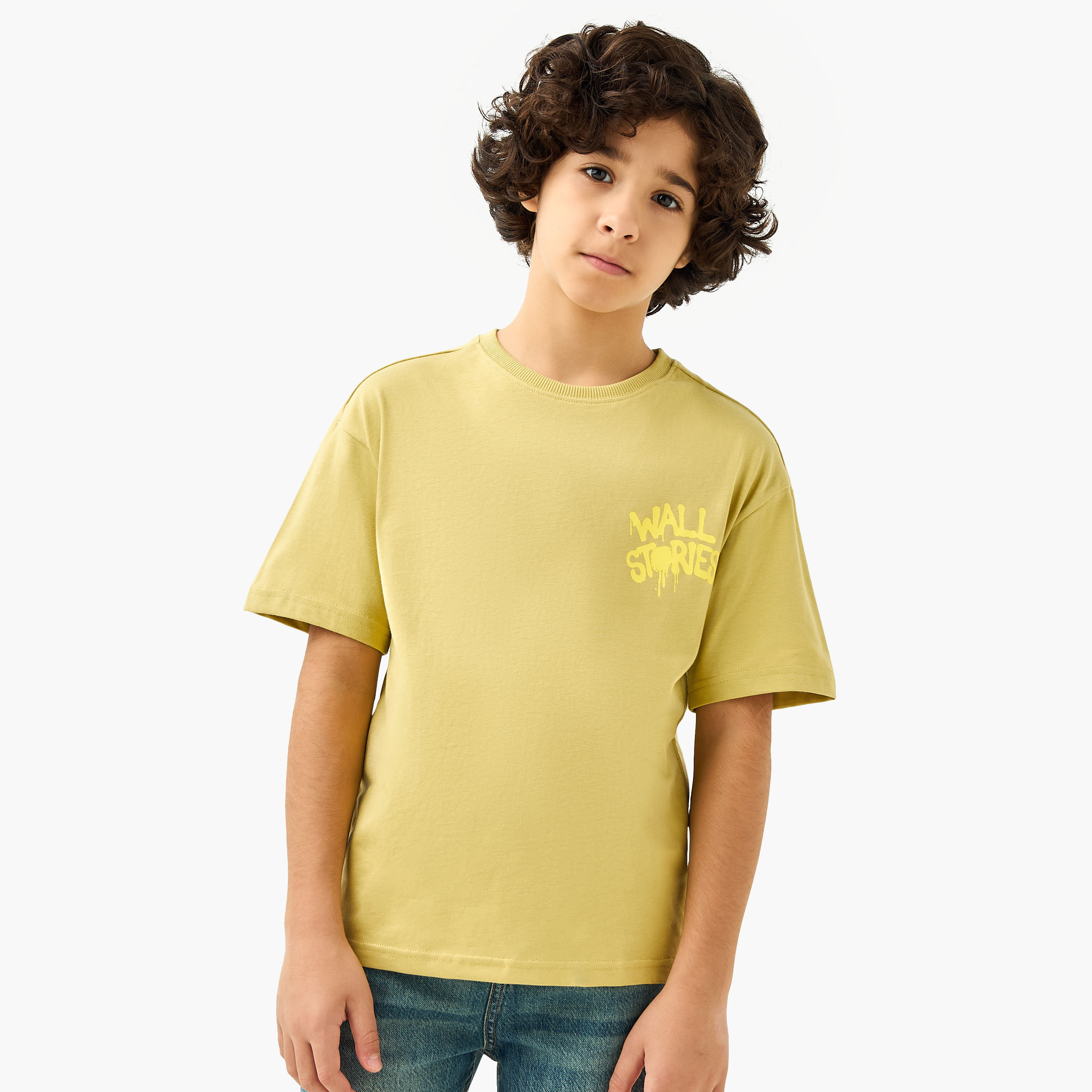 تيشيرت بأكمام قصيرة وطبعات من جونيورز-boys-clothing-tshirtsandpolos-image-3