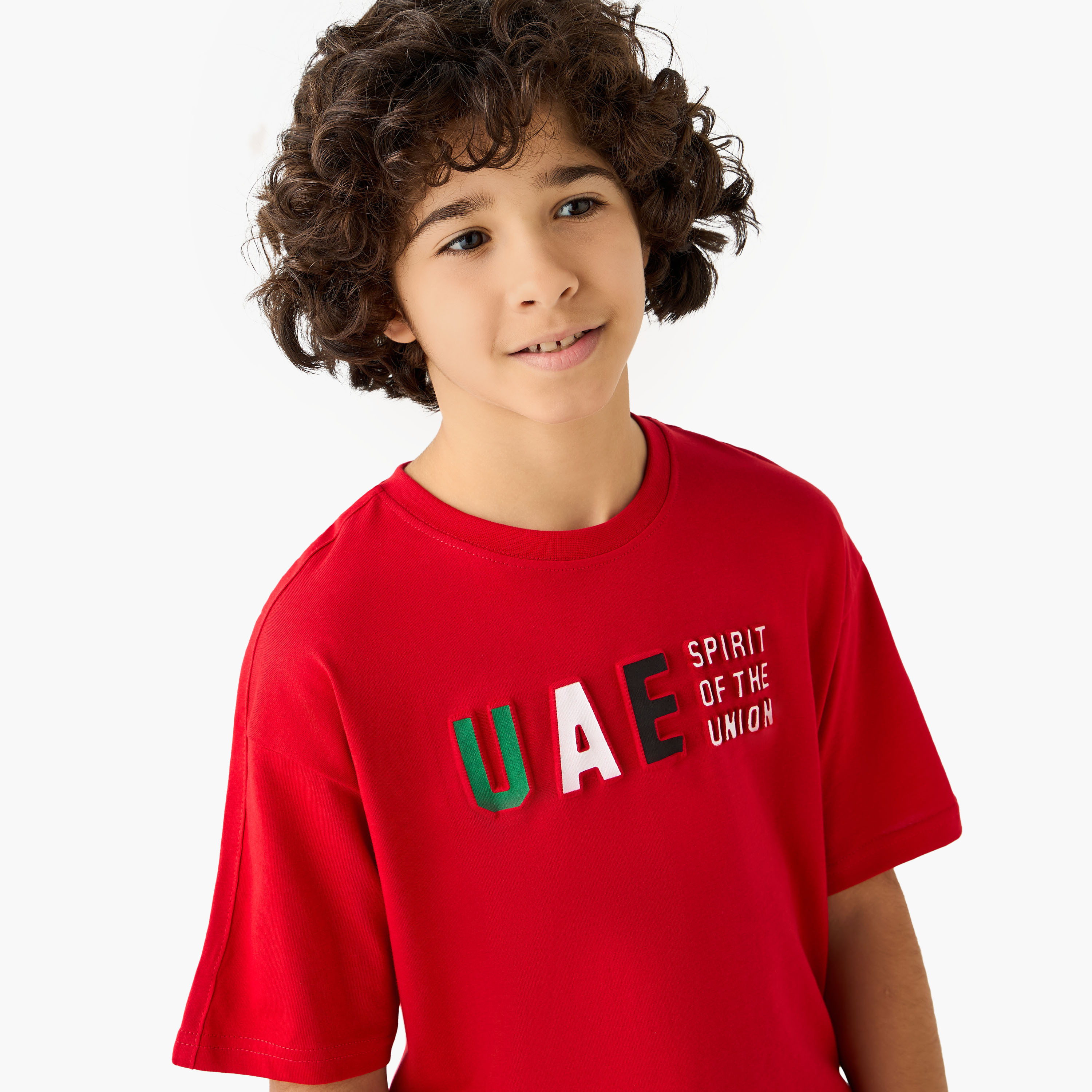 Juniors UAE National Day Print T-shirt-boys-clothing-tshirtsandpolos-image-4