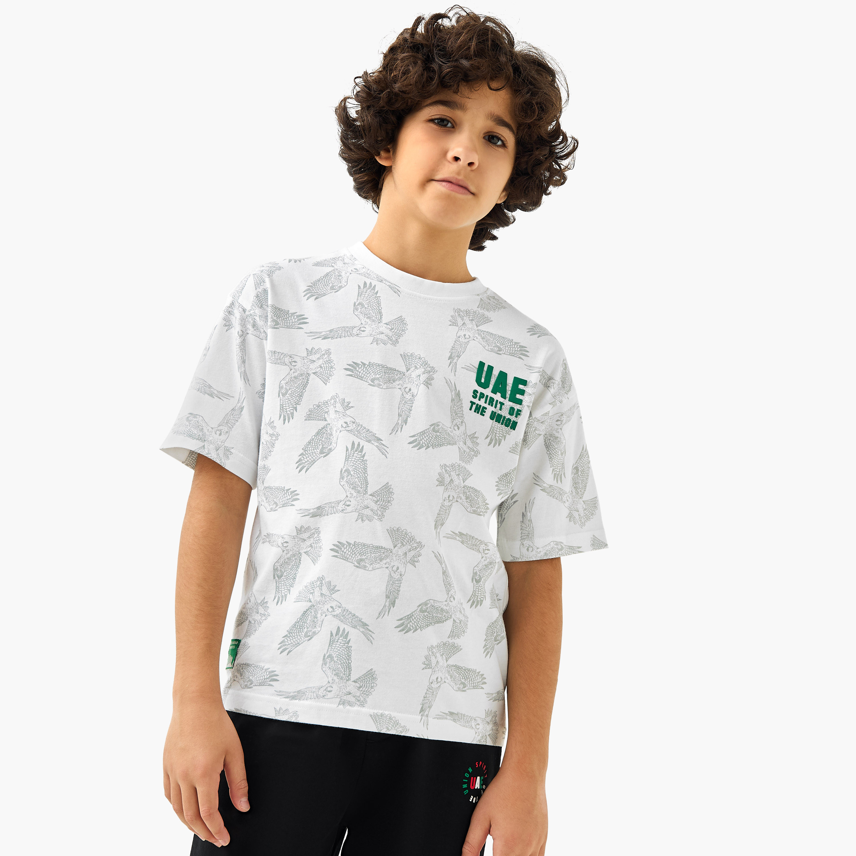 تيشيرت بأكمام قصيرة وطبعات من جونيورز-boys-clothing-tshirtsandpolos-image-1