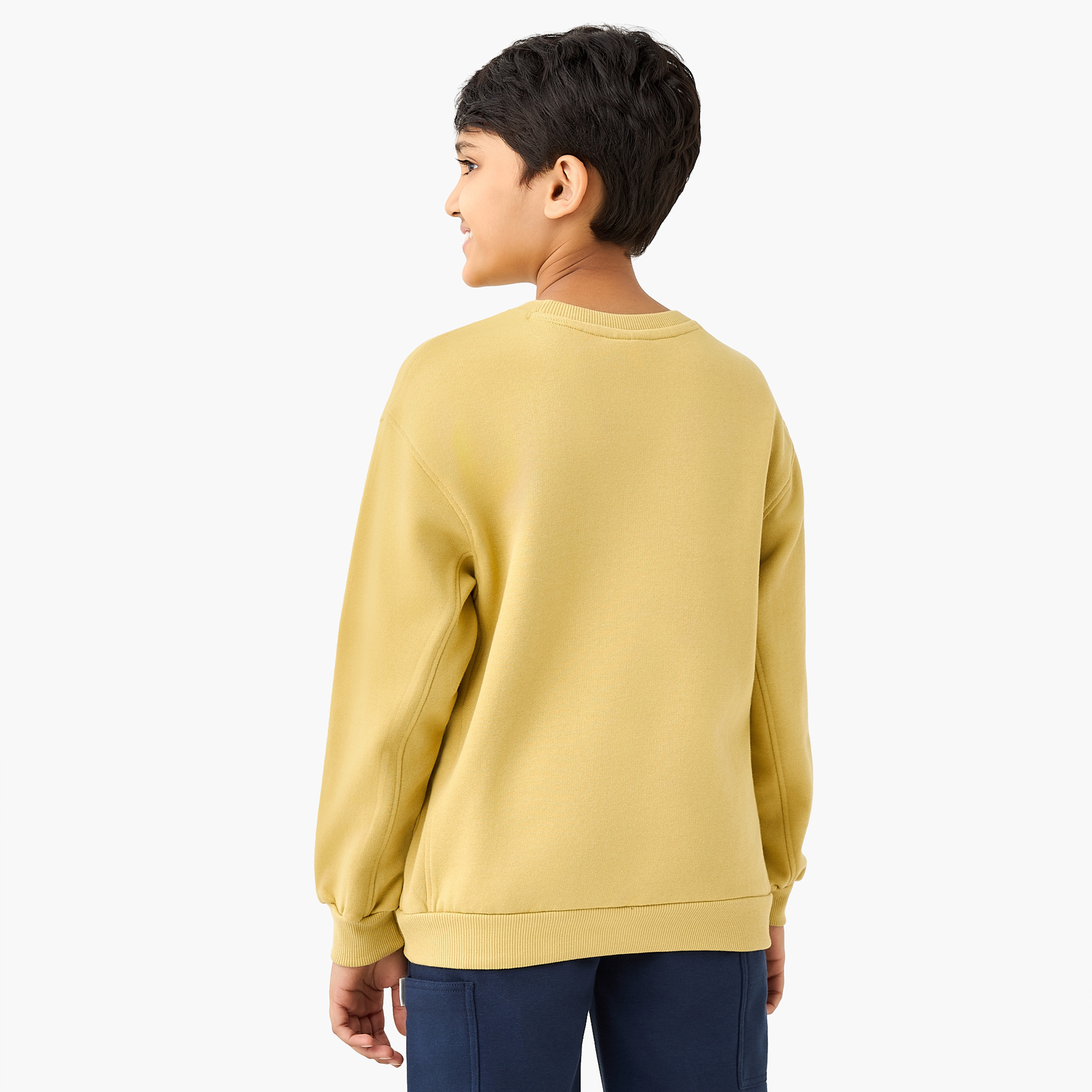 سويت شيرت بأكمام طويلة وطبعات تايبوجرافيك من جونيورز-boys-clothing-sweatshirts-image-3