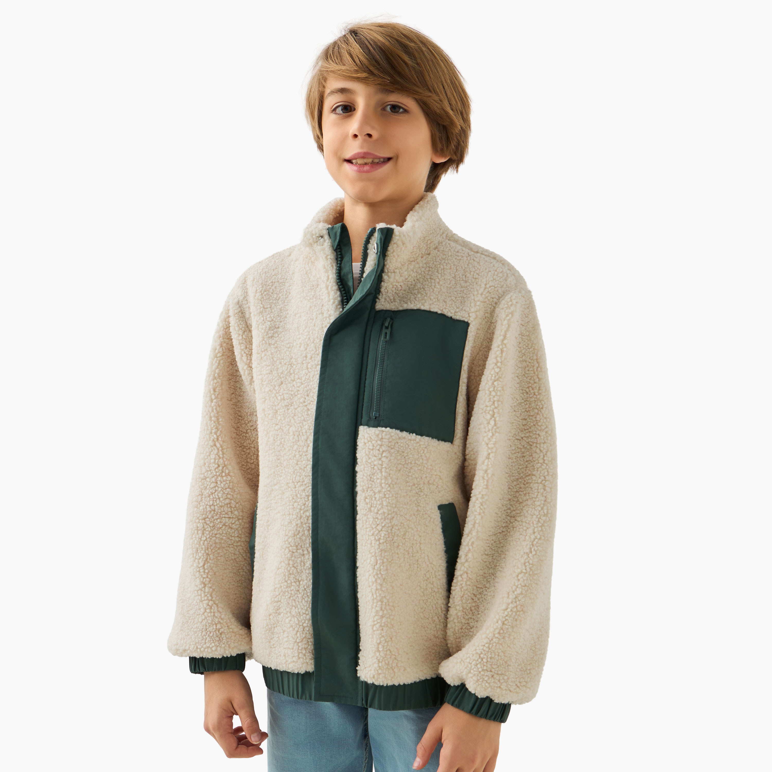 جاكيت مخملي بأكمام طويلة وسحاب إغلاق من جونيورز-boys-clothing-jacketsandcoats-image-5