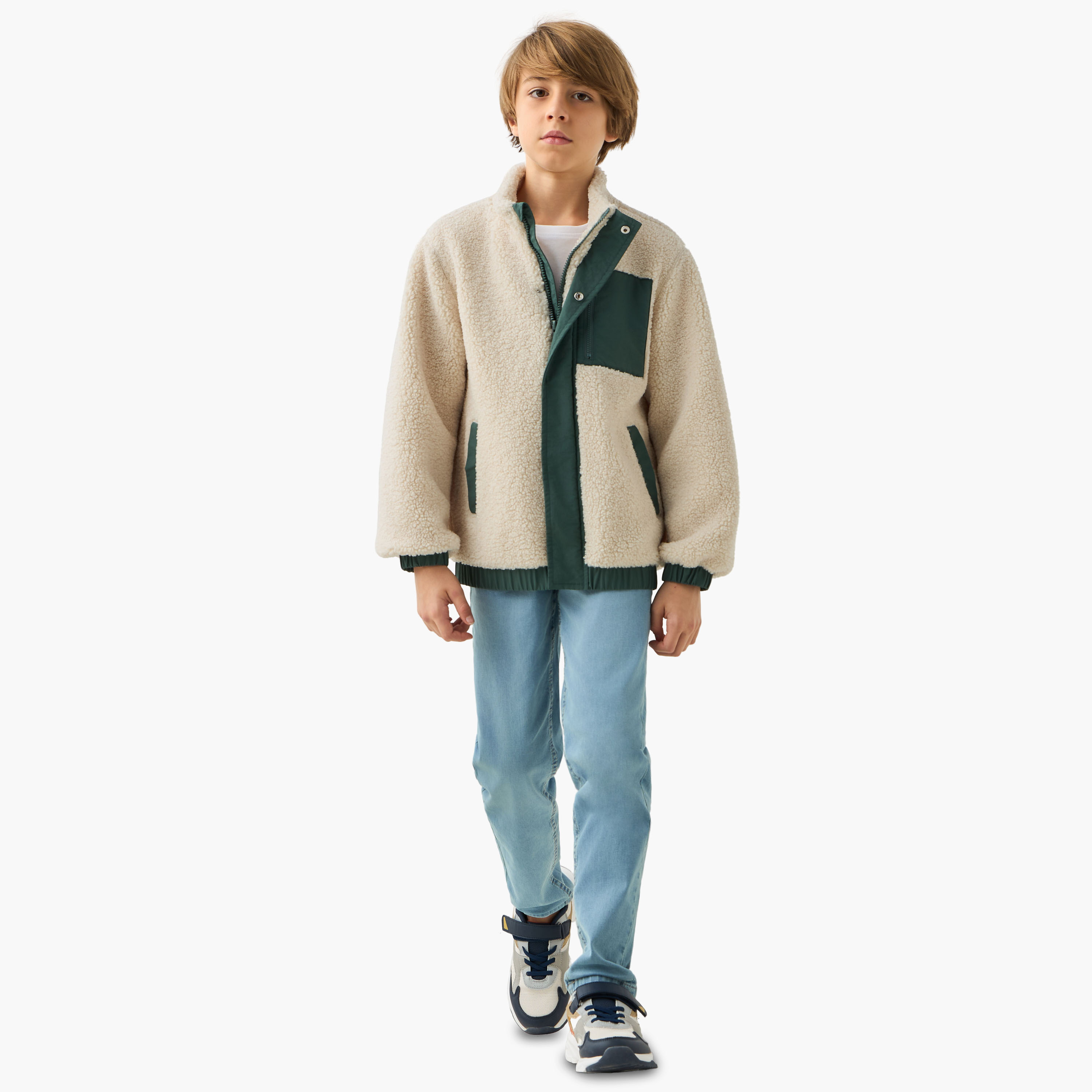 جاكيت مخملي بأكمام طويلة وسحاب إغلاق من جونيورز-boys-clothing-jacketsandcoats-image-4