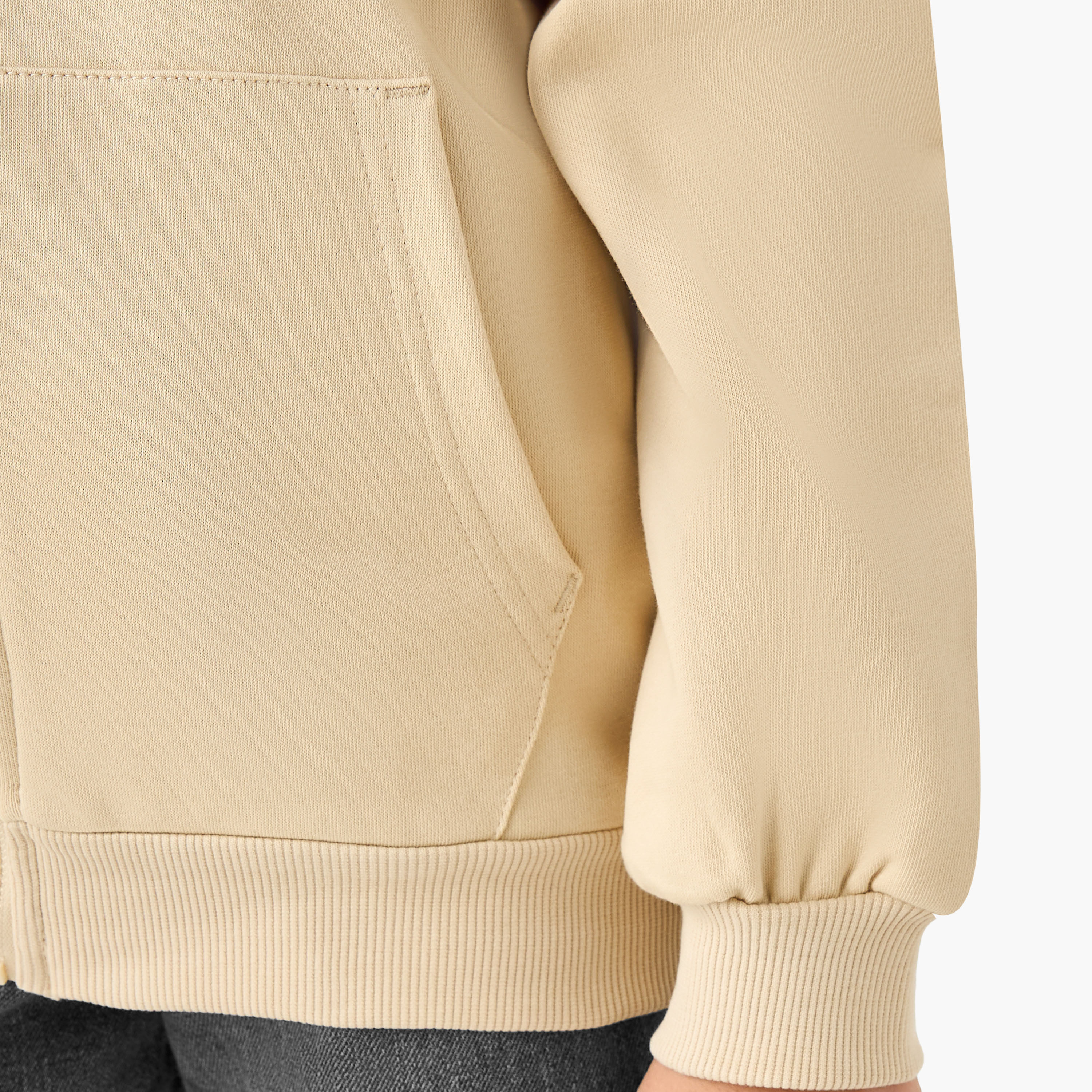 جاكيت سادة بقبعة مع سحاب إغلاق من جونيورز-boys-clothing-jacketsandcoats-image-1