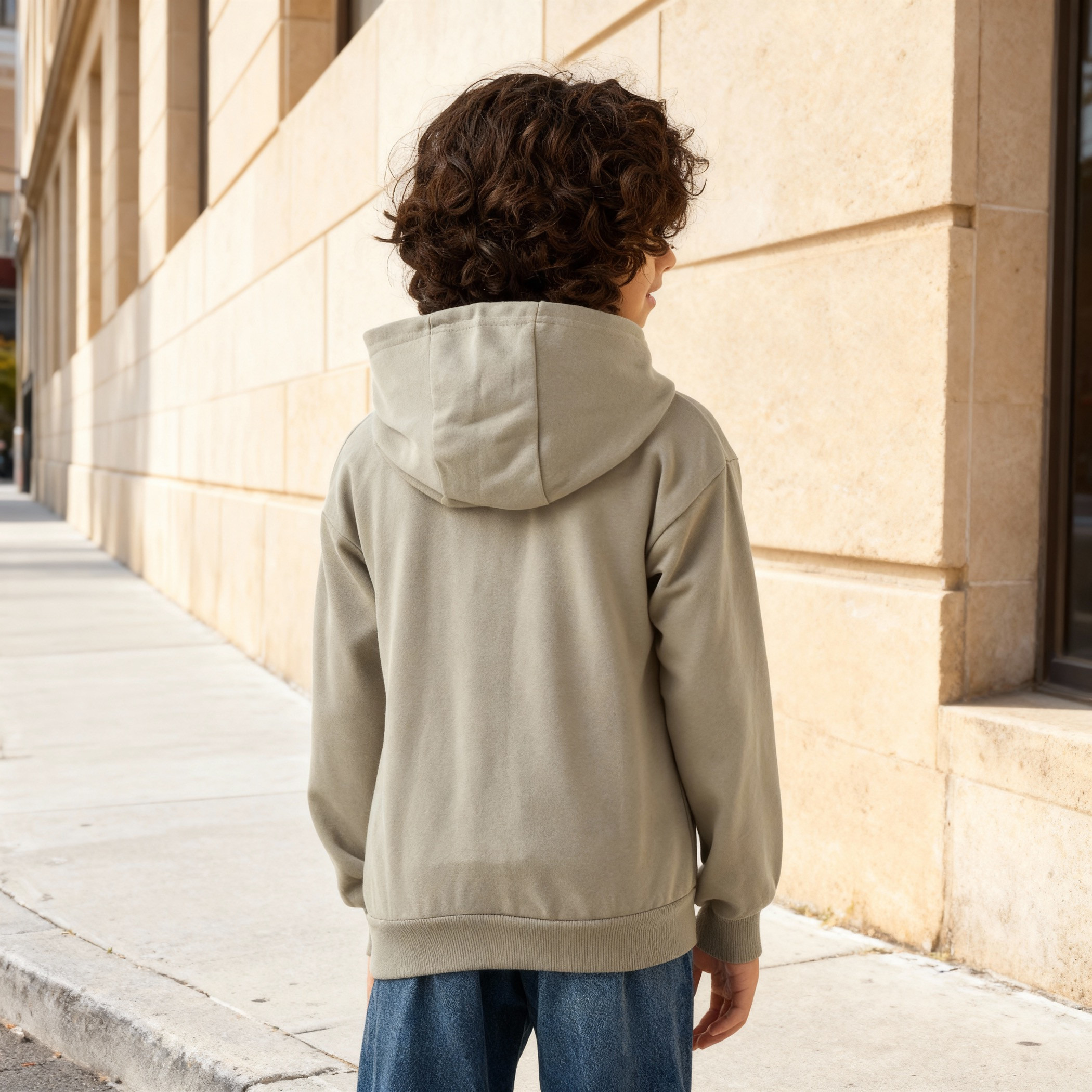 جاكيت سادة بقبعة مع سحاب إغلاق من جونيورز-boys-clothing-jacketsandcoats-image-3