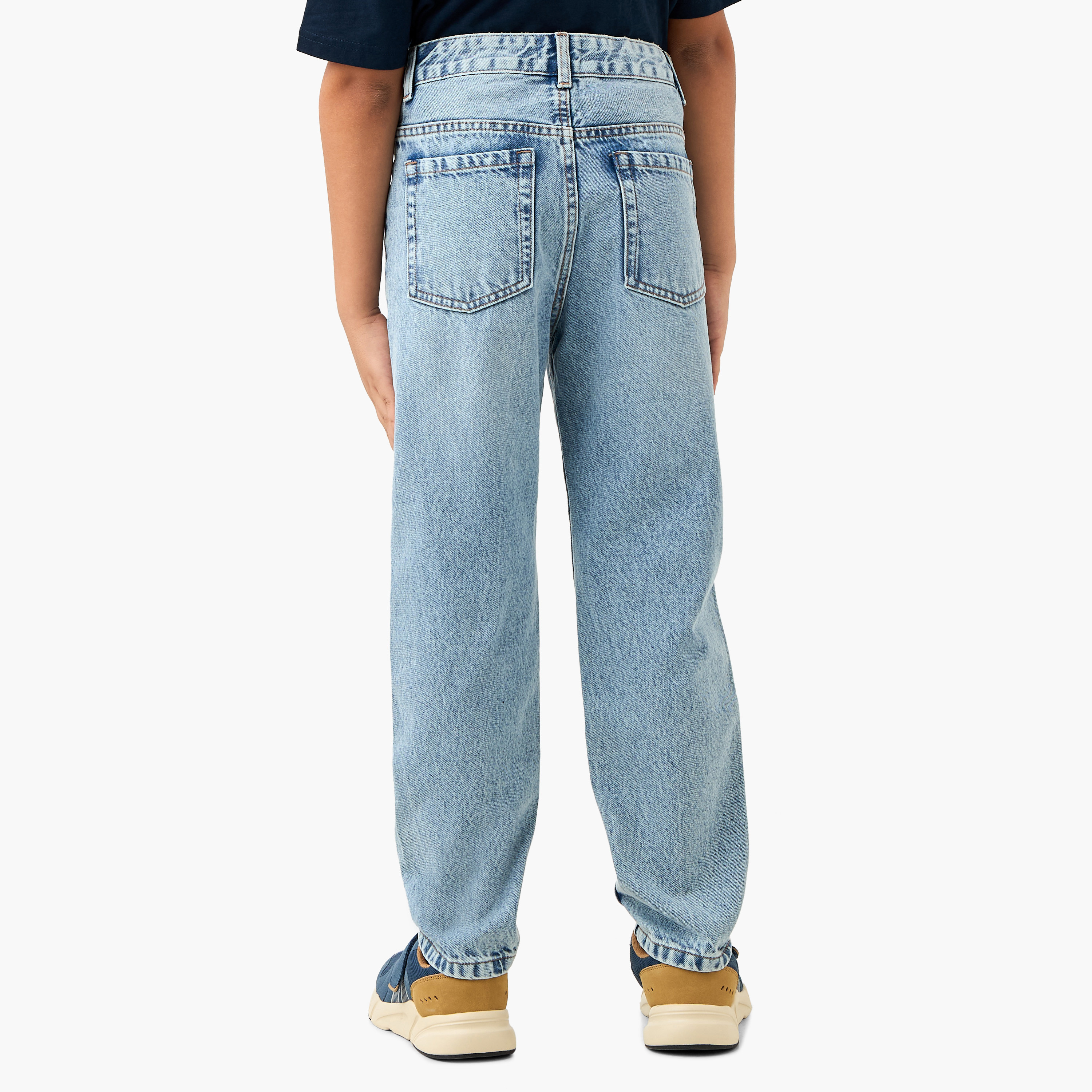 Juniors Boys' Regular Fit Jeans-boys-clothing-bottoms-jeans-image-3