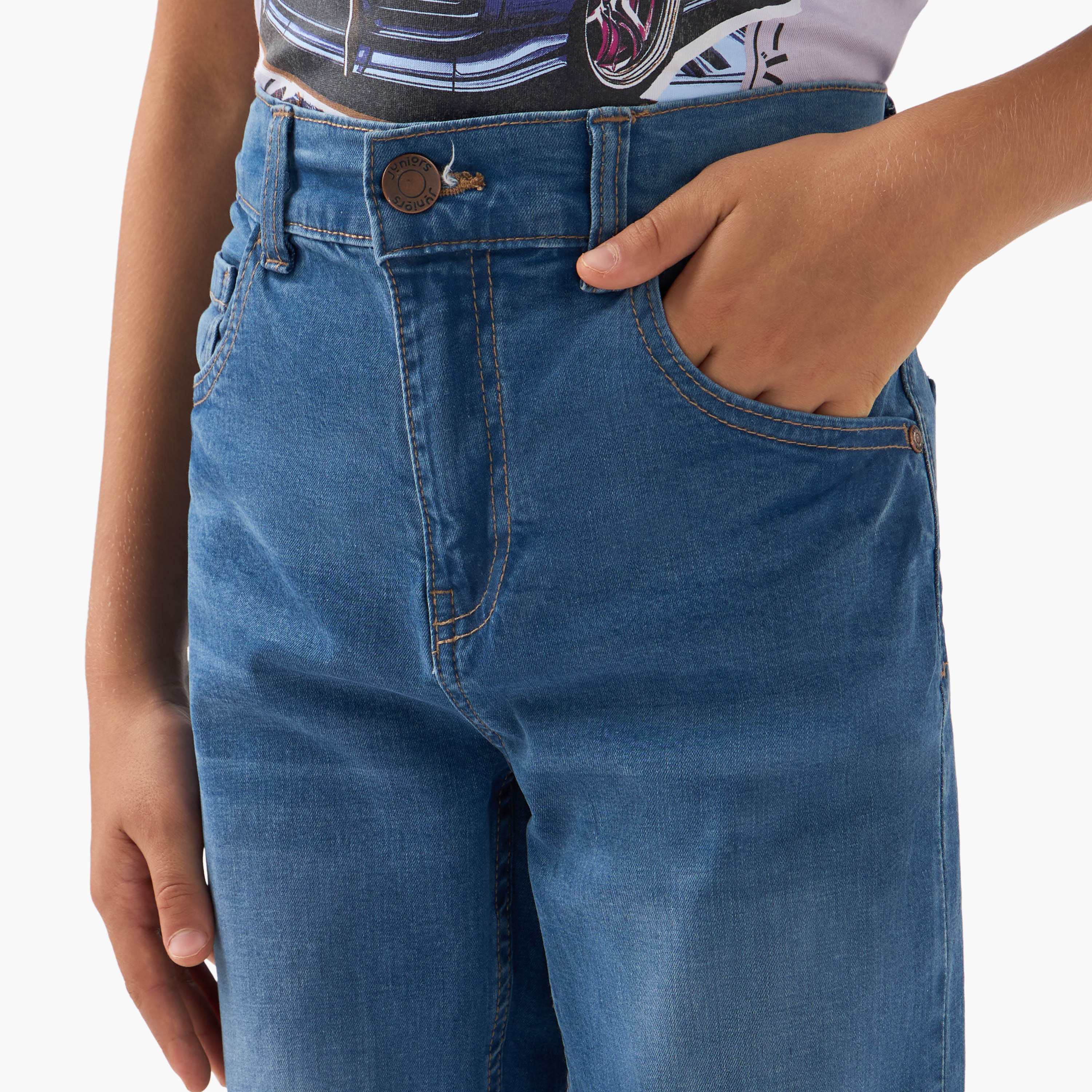 بنطلون جينز للأولاد من جونيورز-boys-clothing-bottoms-jeans-image-2