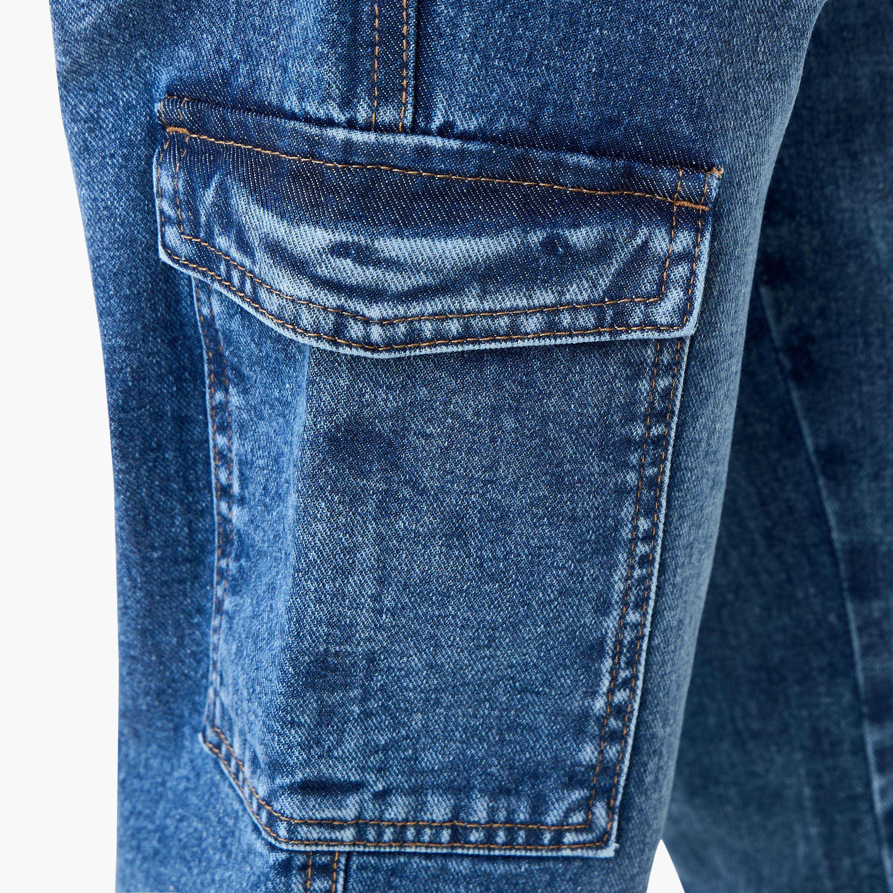 بنطلون جينز بقصّة عادية للأولاد من جونيورز-boys-clothing-bottoms-jeans-image-1