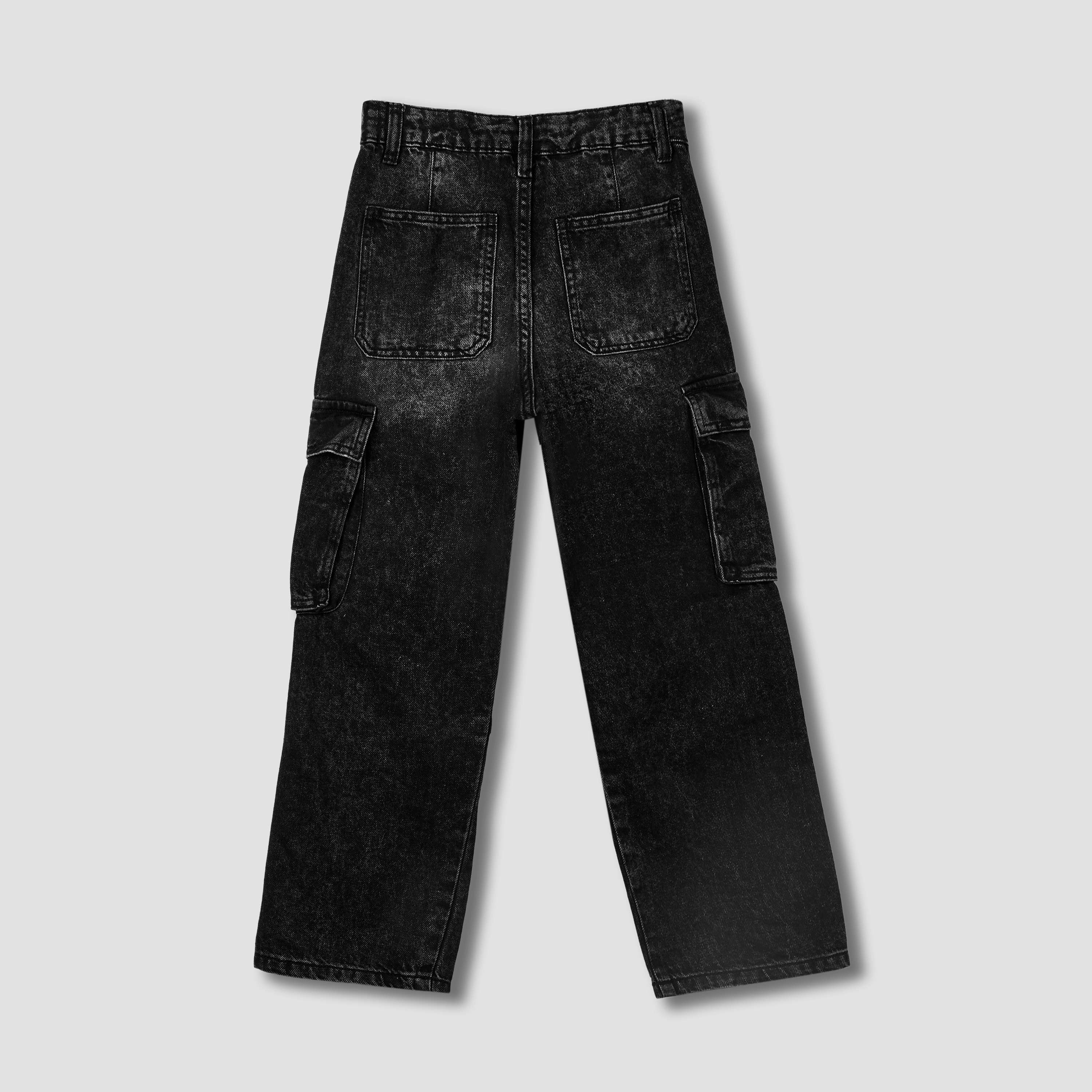 بنطلون جينز كارجو للأولاد من جونيورز-boys-clothing-bottoms-jeans-image-2