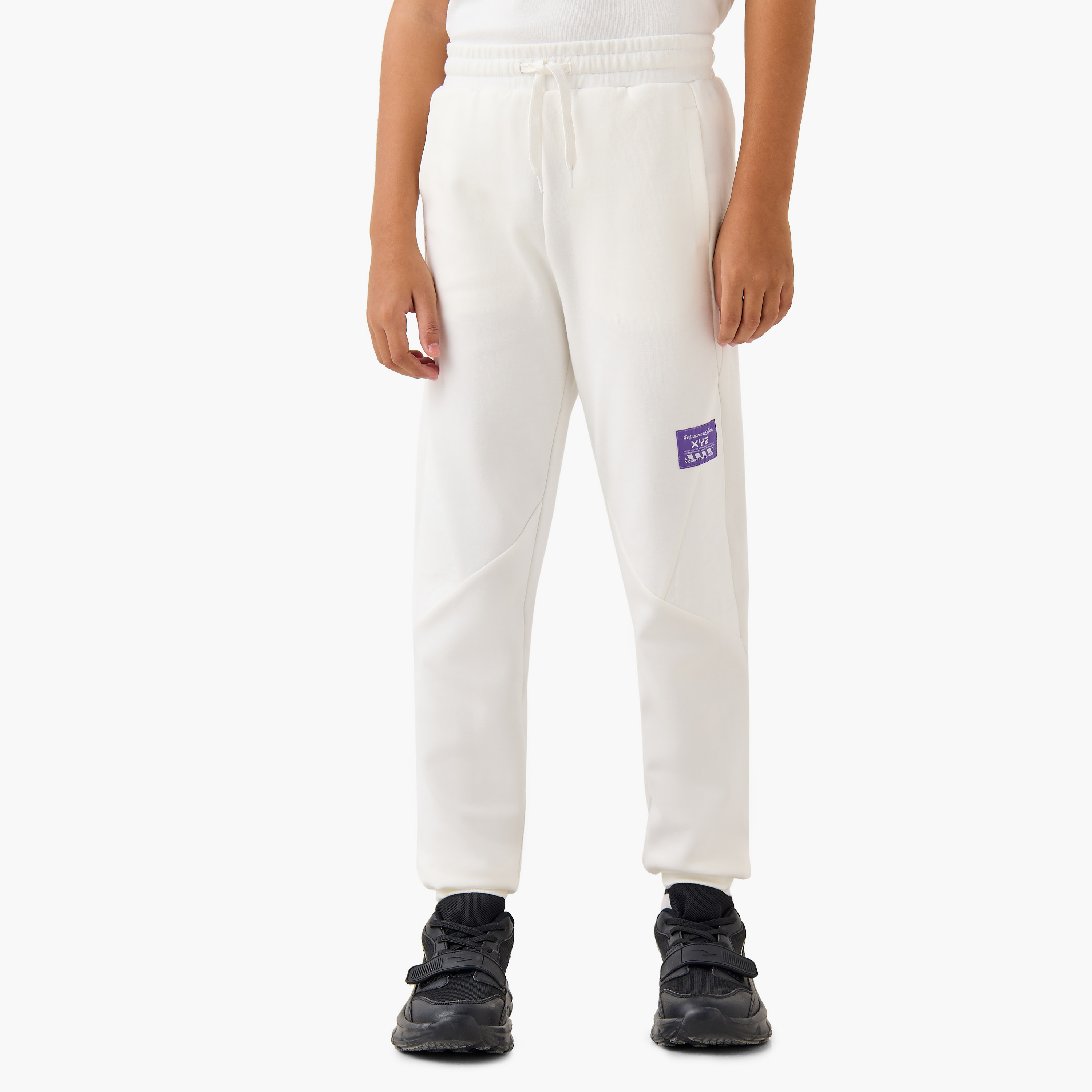 بنطلون رياضي سادة برباط إغلاق وجيوب من إكس واي زي-boys-clothing-bottoms-joggersandtrackpants-image-6