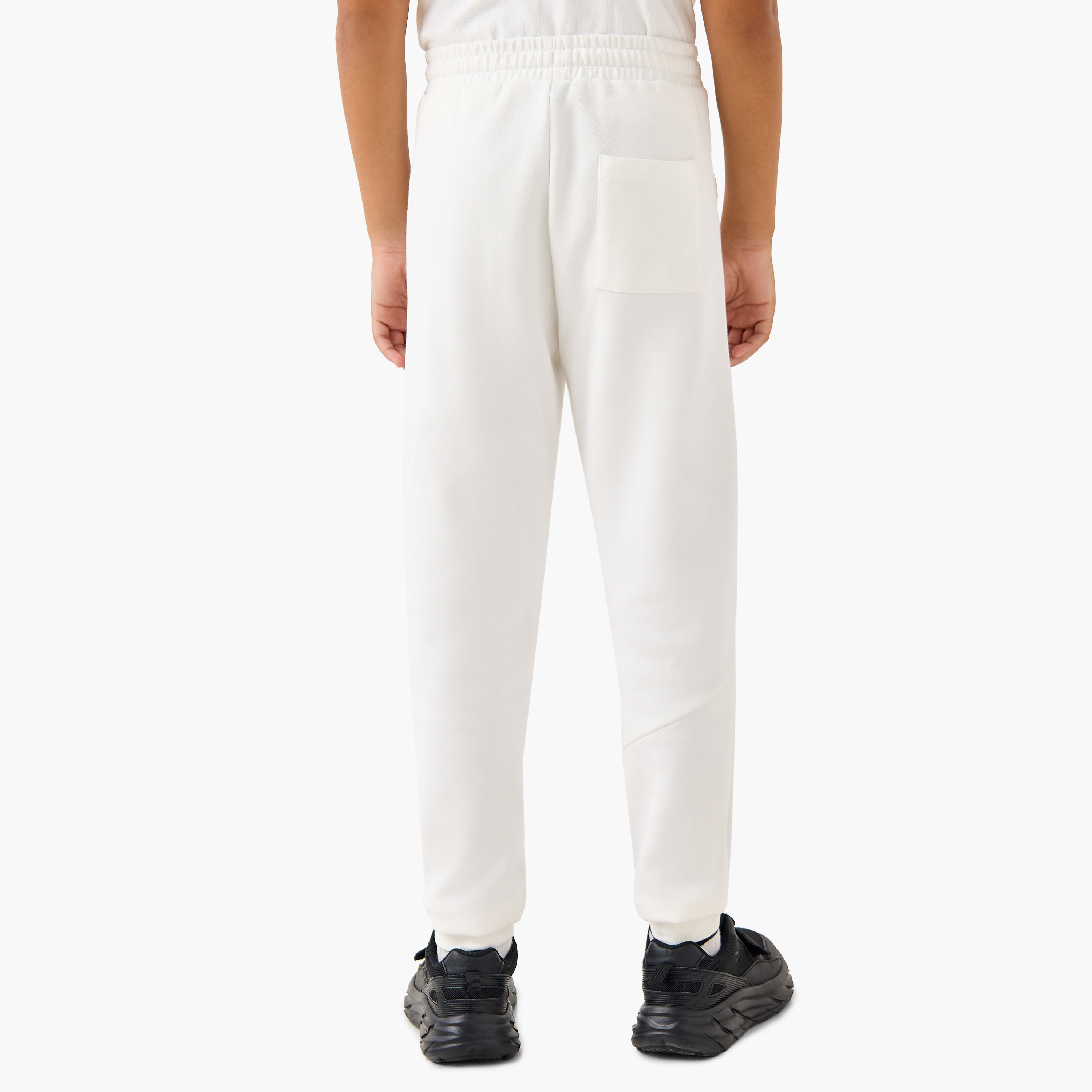 بنطلون رياضي سادة برباط إغلاق وجيوب من إكس واي زي-boys-clothing-bottoms-joggersandtrackpants-image-4