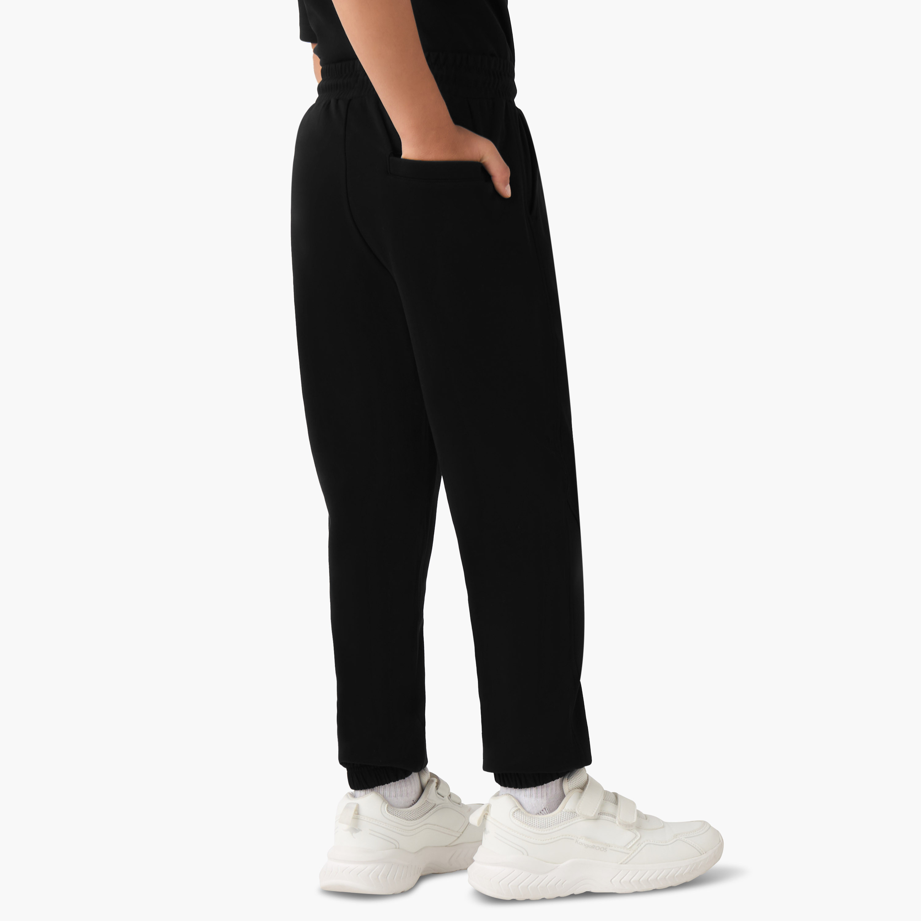 XYZ Boys Joggers with Pockets - Cotton Blend - Drawstring Waist-boys-clothing-bottoms-joggersandtrackpants-image-3