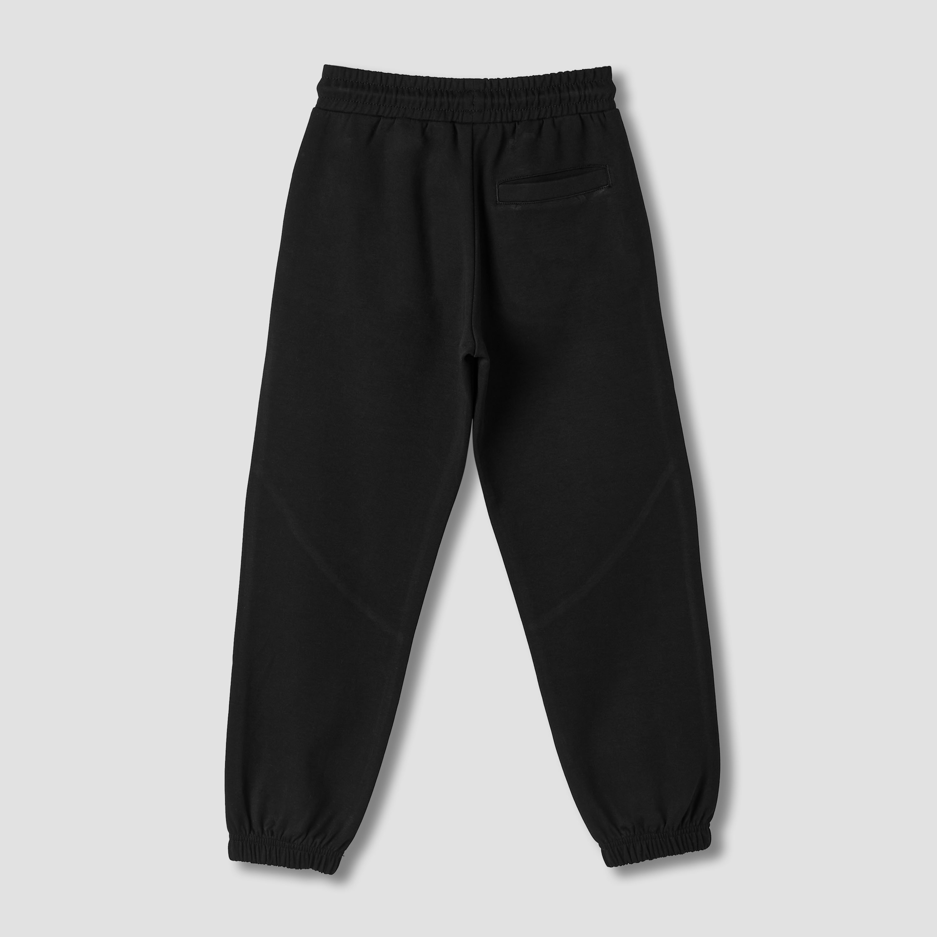 XYZ Solid Joggers with Drawstring Closure and Pockets-boys-clothing-bottoms-joggersandtrackpants-image-2