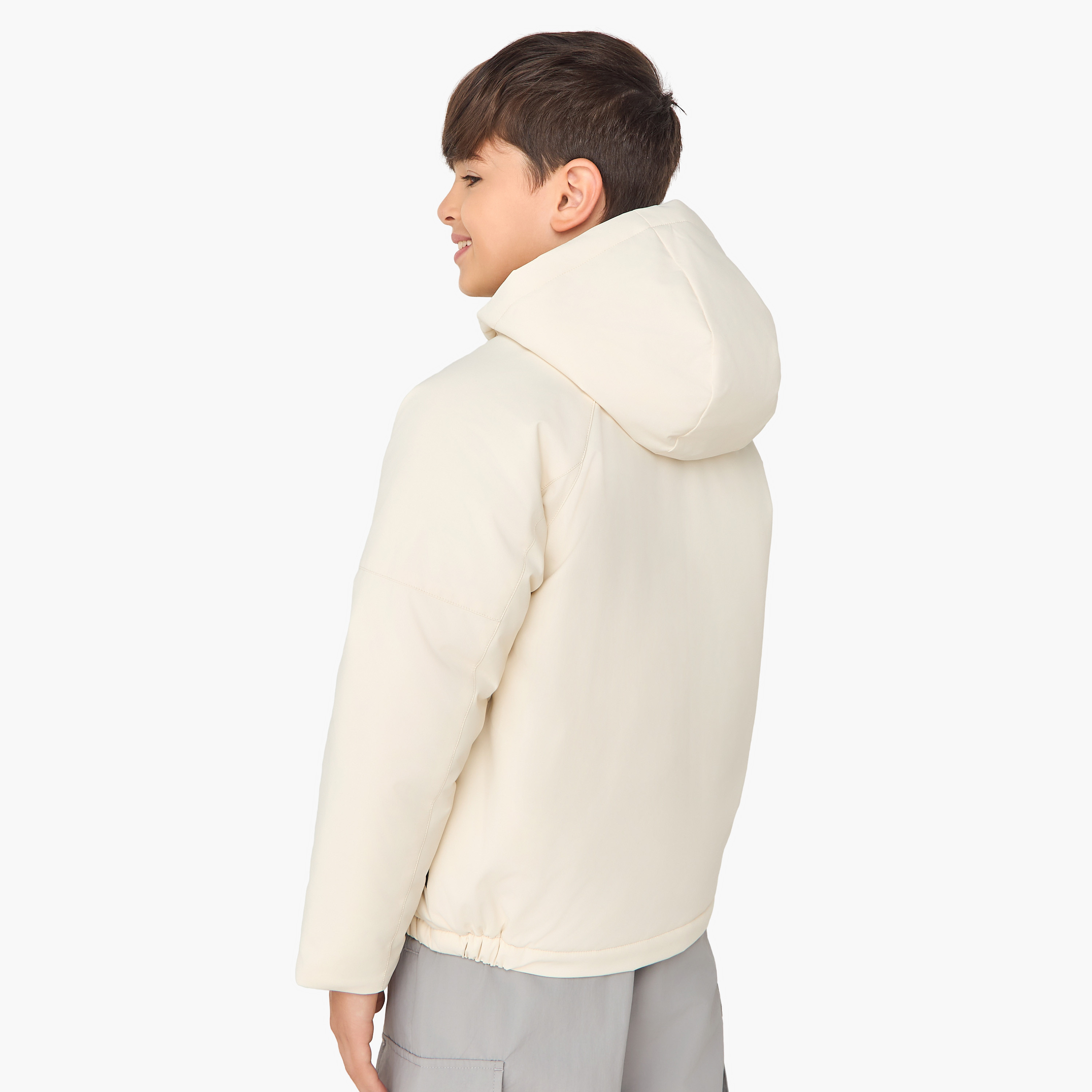 XYZ Solid Hooded Jacket with Pockets-sports-boys-clothing-jackets-image-8