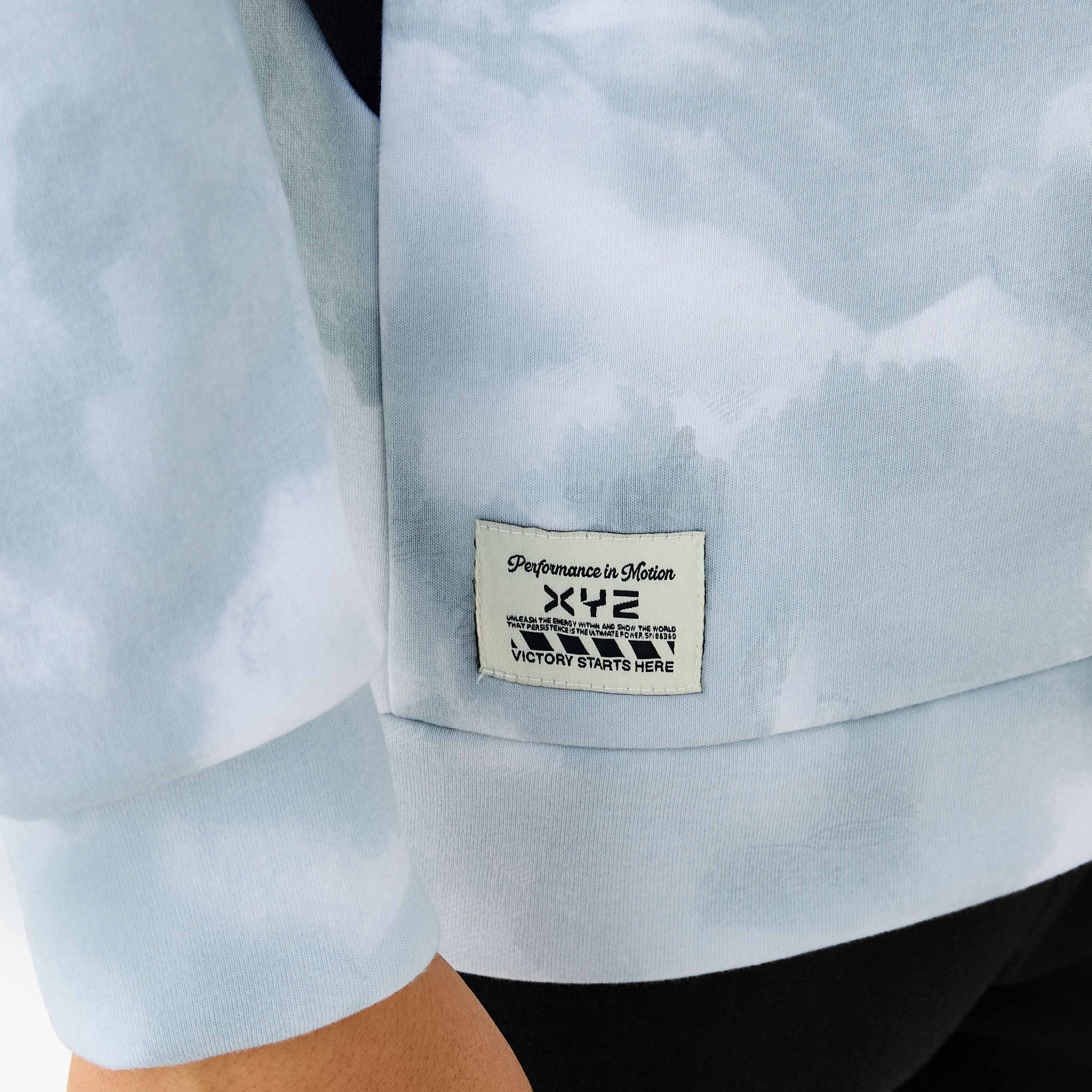 XYZ Printed Long Sleeves Sweatshirt with Zip Closure-boys-clothing-sweatshirts-image-5