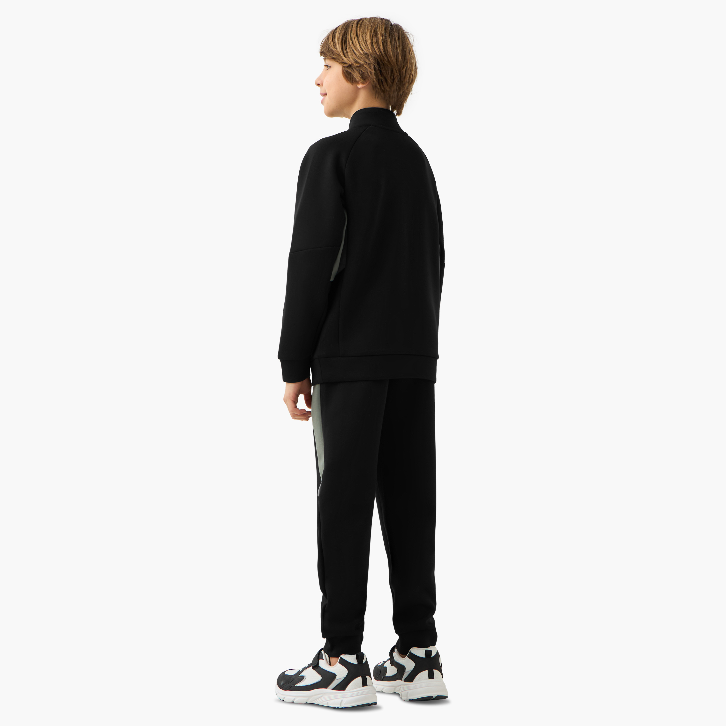 XYZ Printed Sweatshirt and Joggers Set-sports-boys-clothing-sets-image-4