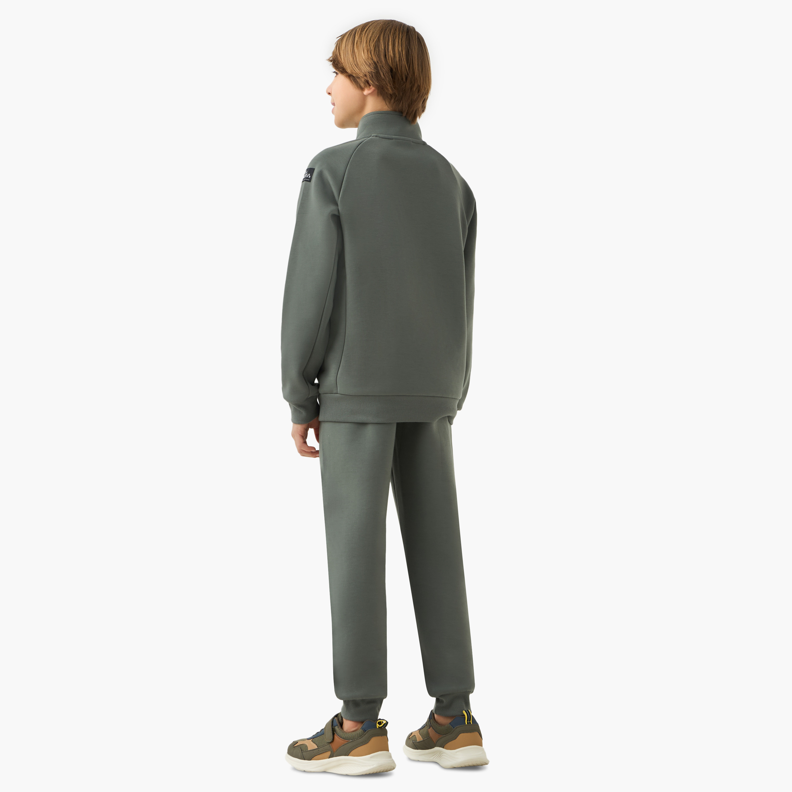 XYZ Printed Sweatshirt and Joggers Set-sports-boys-clothing-sets-image-4