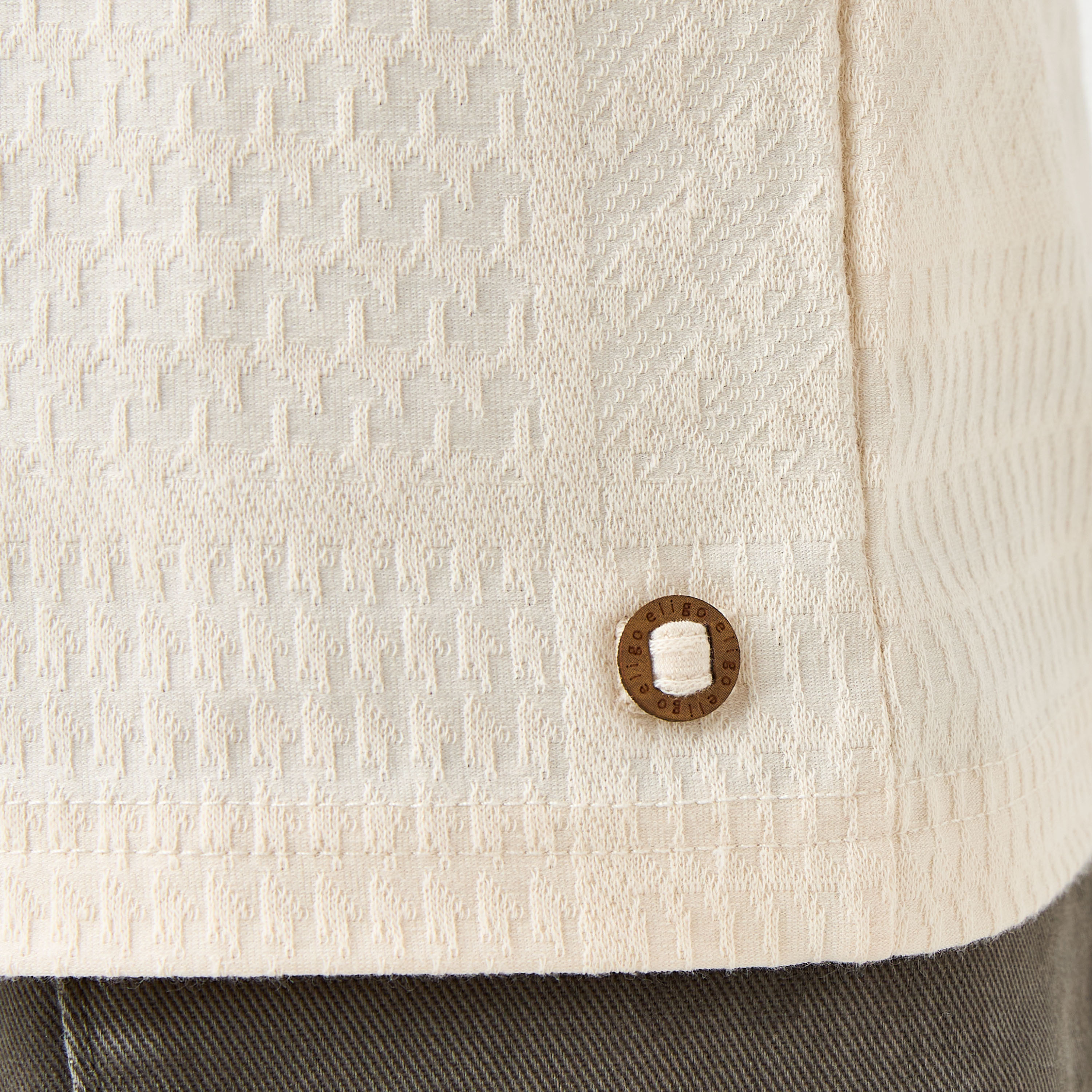 Eligo Textured Polo T-shirt with Short Sleeves-boys-clothing-tshirtsandpolos-image-5
