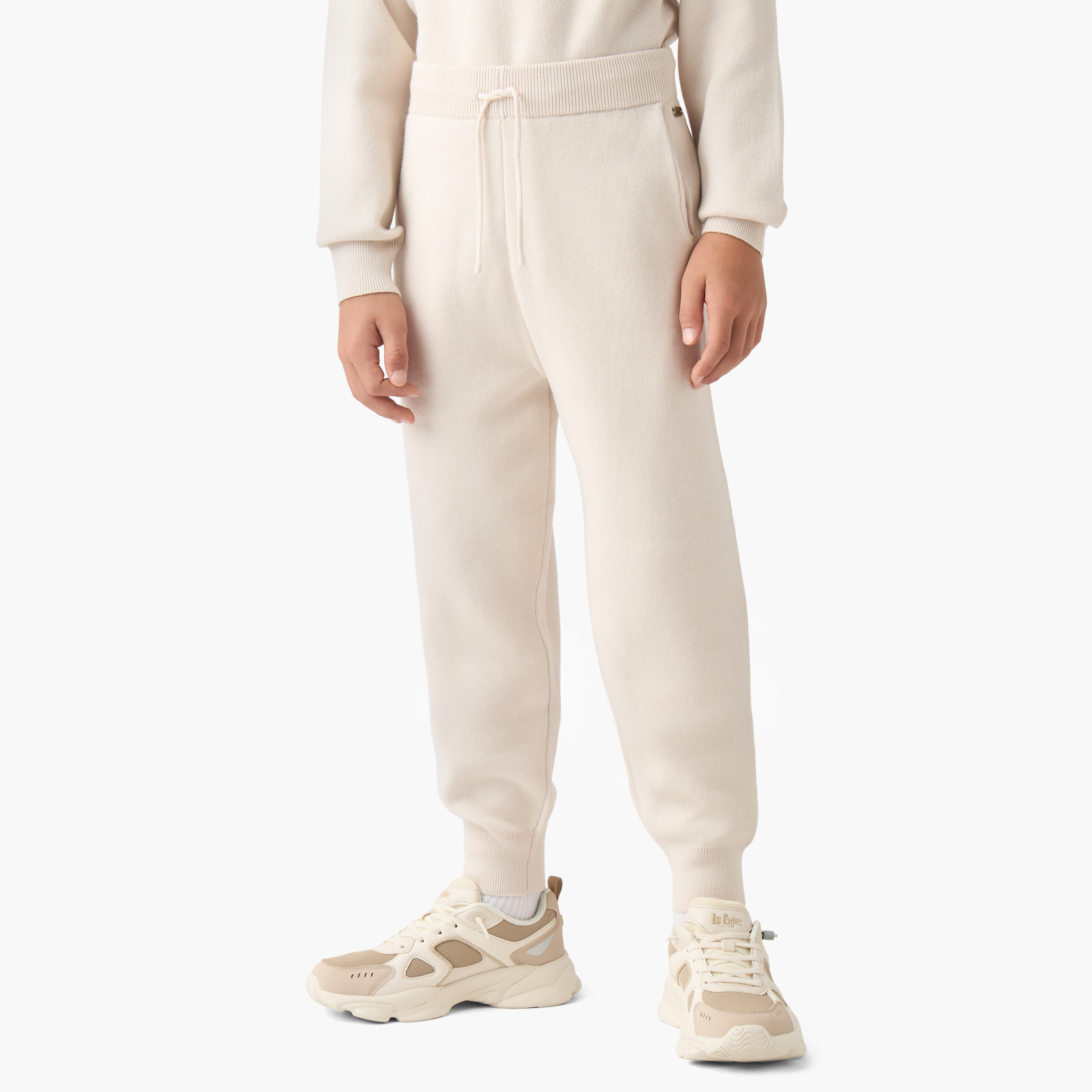 Eligo Boys Sweatshirt and Joggers Set with Half-Zip - Viscose Blend - Long Sleeves - High Neck-boys-clothing-setsandcoords-image-3