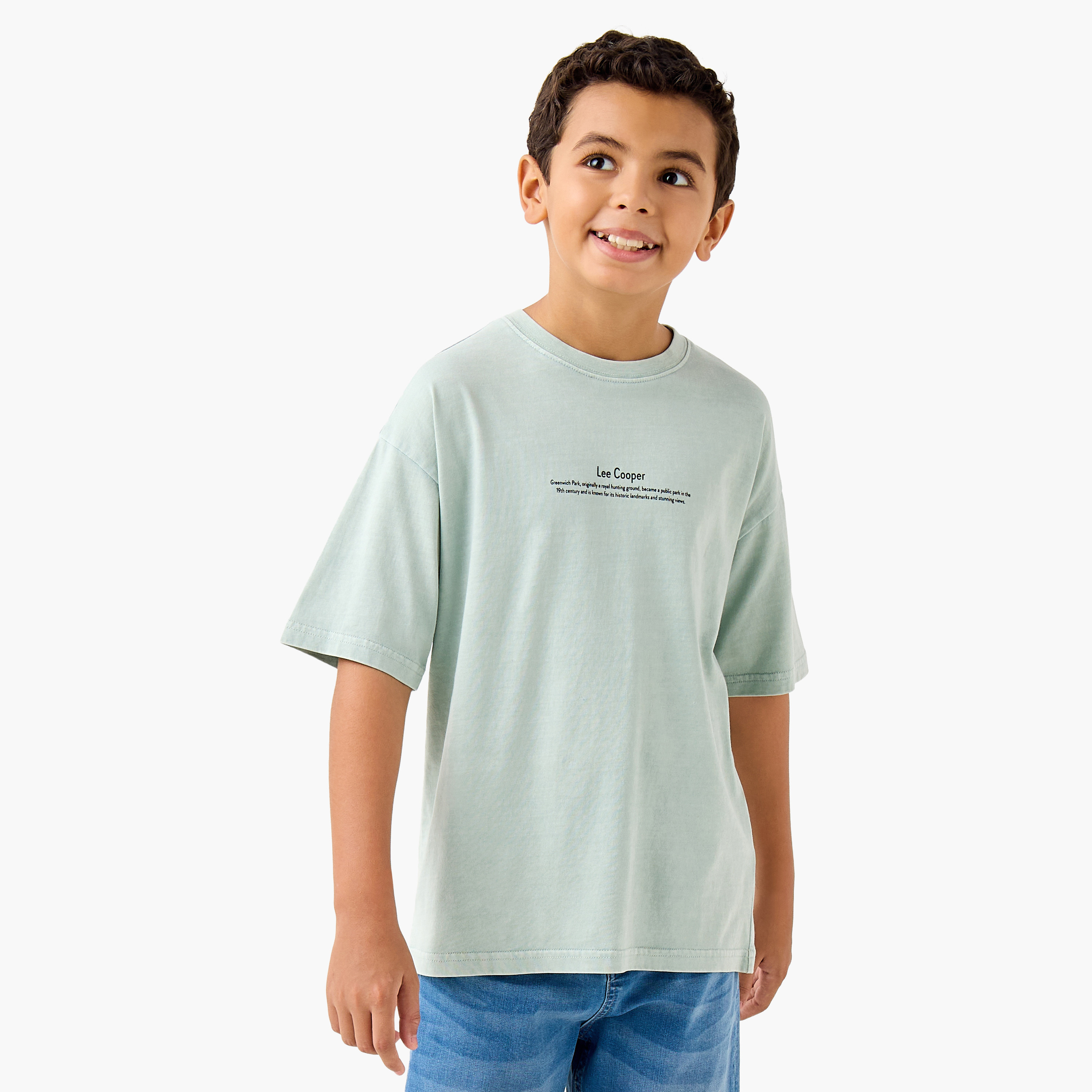 تيشيرت بأكمام قصيرة وطبعات جرافيك من لي كوبر-boys-clothing-tshirtsandpolos-image-1
