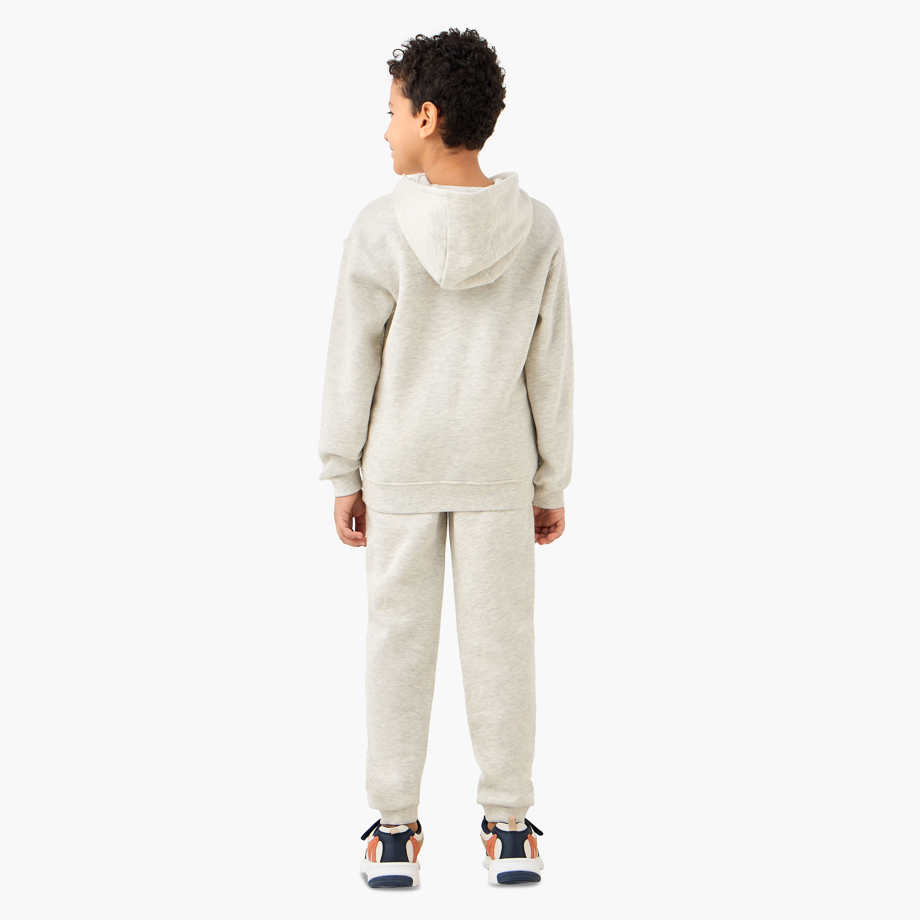 Lee Cooper Logo Print Hooded Sweatshirt and Joggers Set-boys-clothing-setsandcoords-image-4