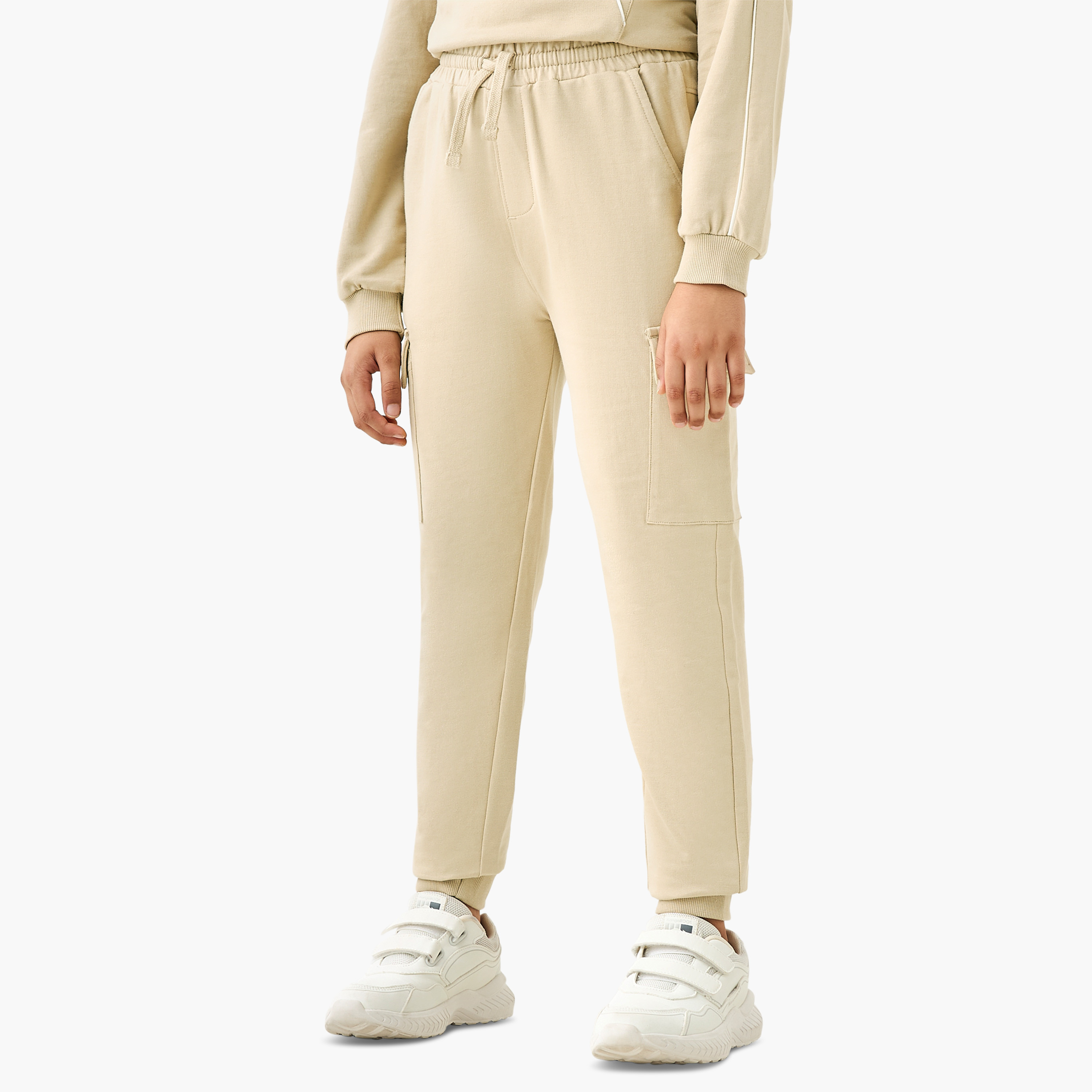 Lee Cooper Printed Hooded Sweatshirt and Joggers Set-boys-clothing-setsandcoords-image-3
