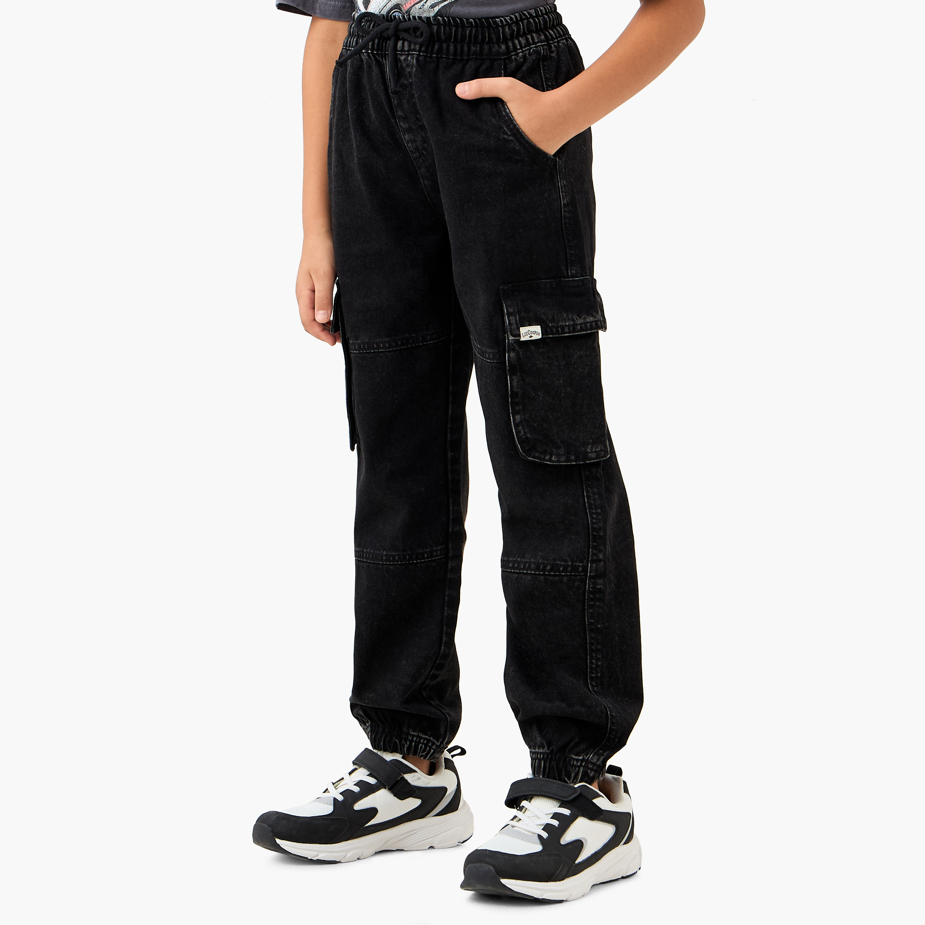 Lee Cooper Boys' Regular Fit Jeans-boys-clothing-bottoms-jeans-image-1