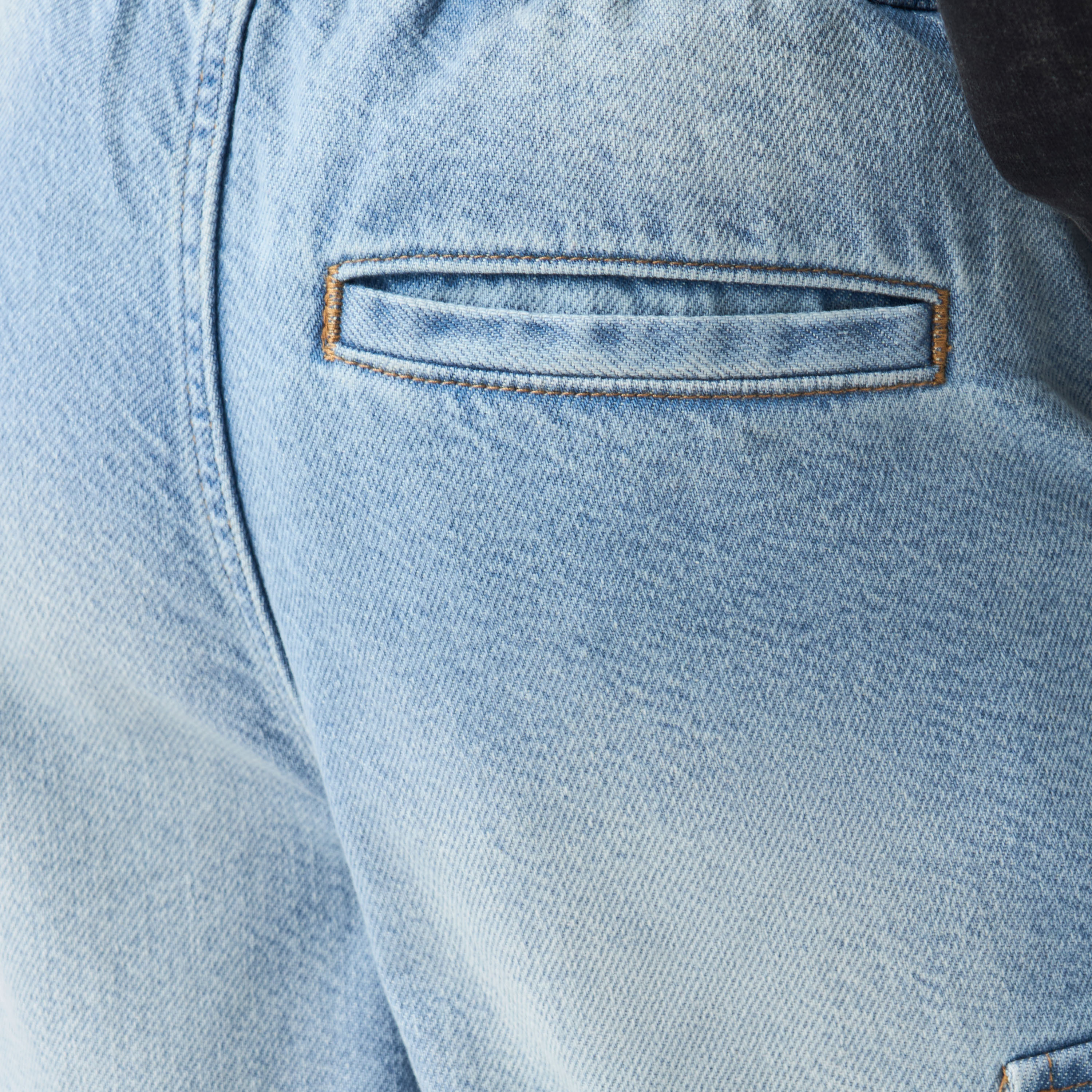 Lee Cooper Boys Jeans with Pockets - Cotton - Drawstring Waist-boys-clothing-bottoms-jeans-image-5