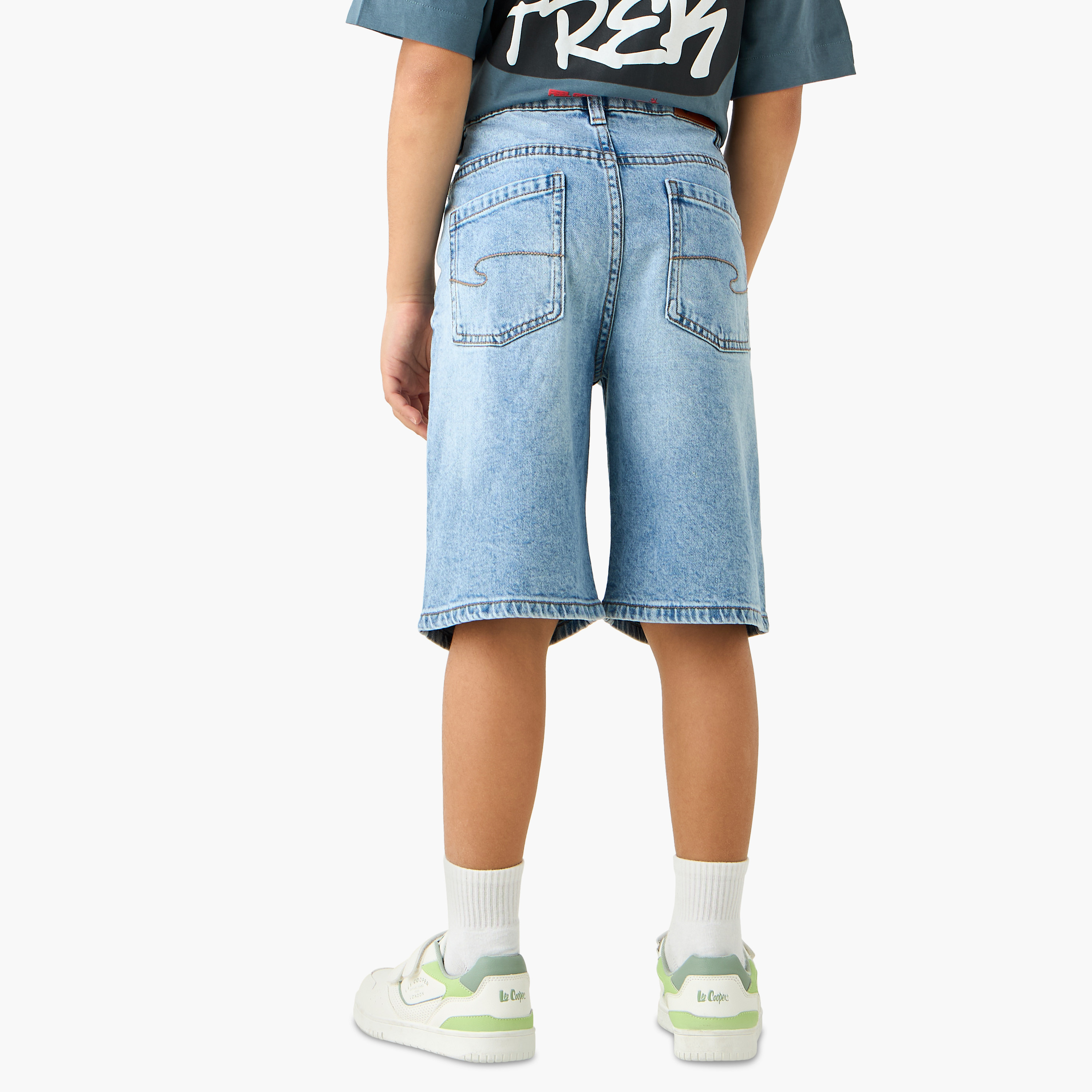 شورت دينم بجيوب من لي كوبر-boys-clothing-bottoms-shorts-image-3