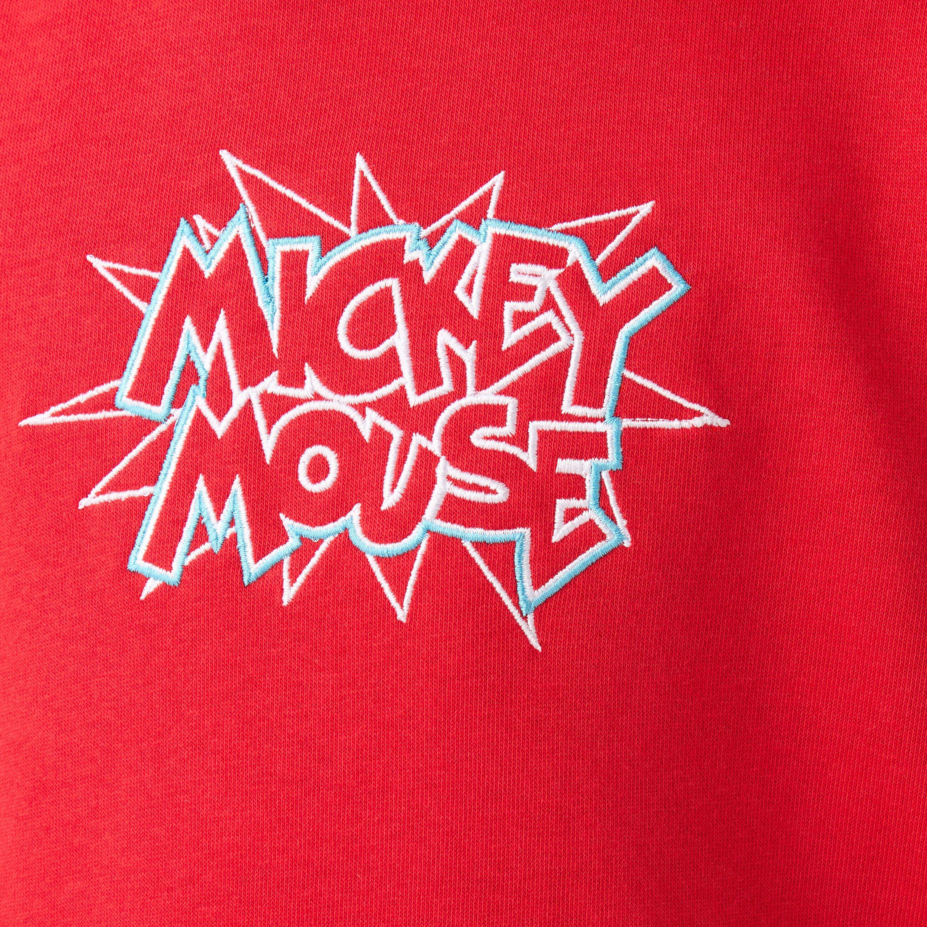 Disney Mickey Mouse Print Hooded Sweatshirt with Long Sleeves-boys-clothing-winterwear-sweatshirts-image-5
