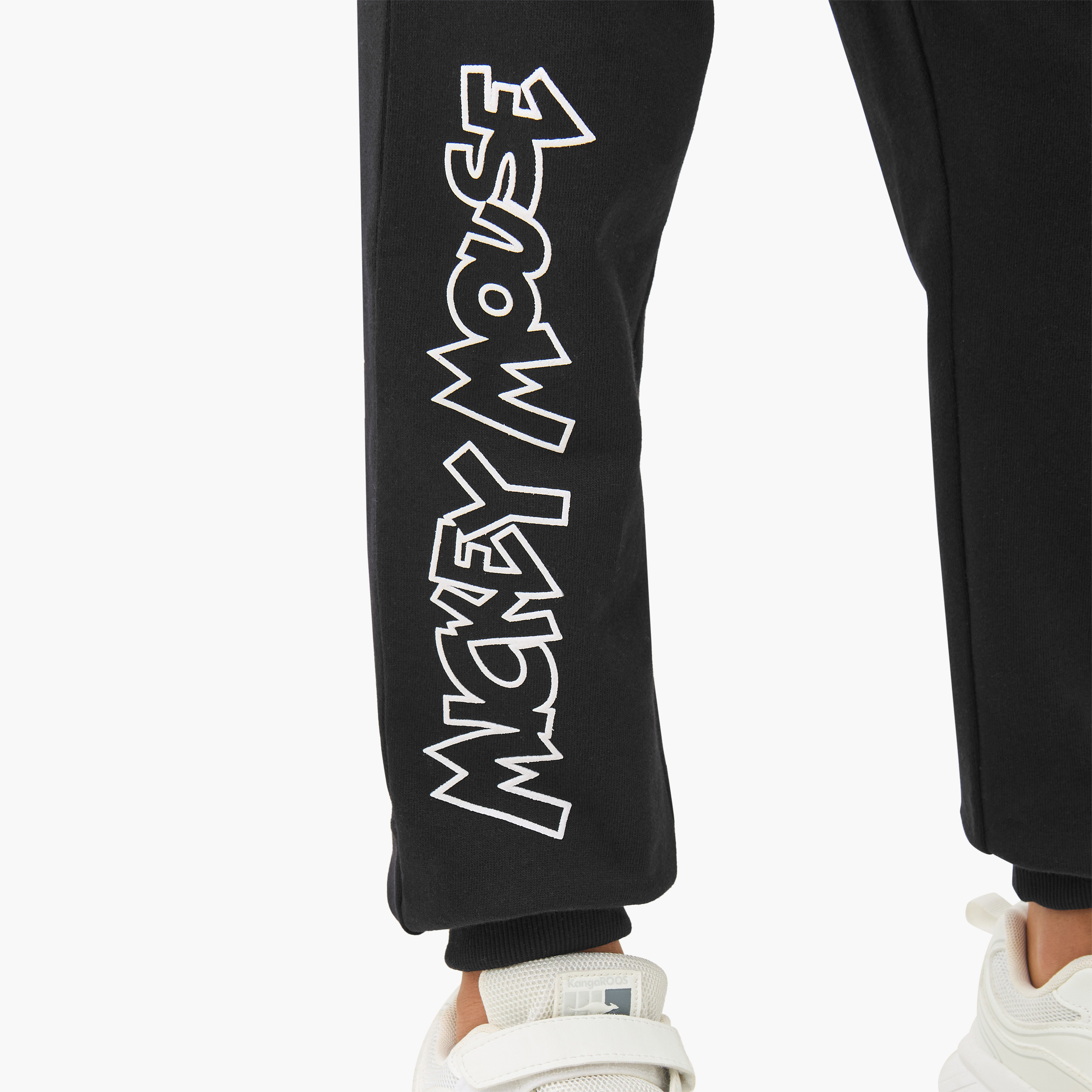 Boys Sweatshirt and Joggers Set with Mickey Mouse Print - Cotton - Long Sleeves - Crew Neck-boys-clothing-setsandcoords-image-7
