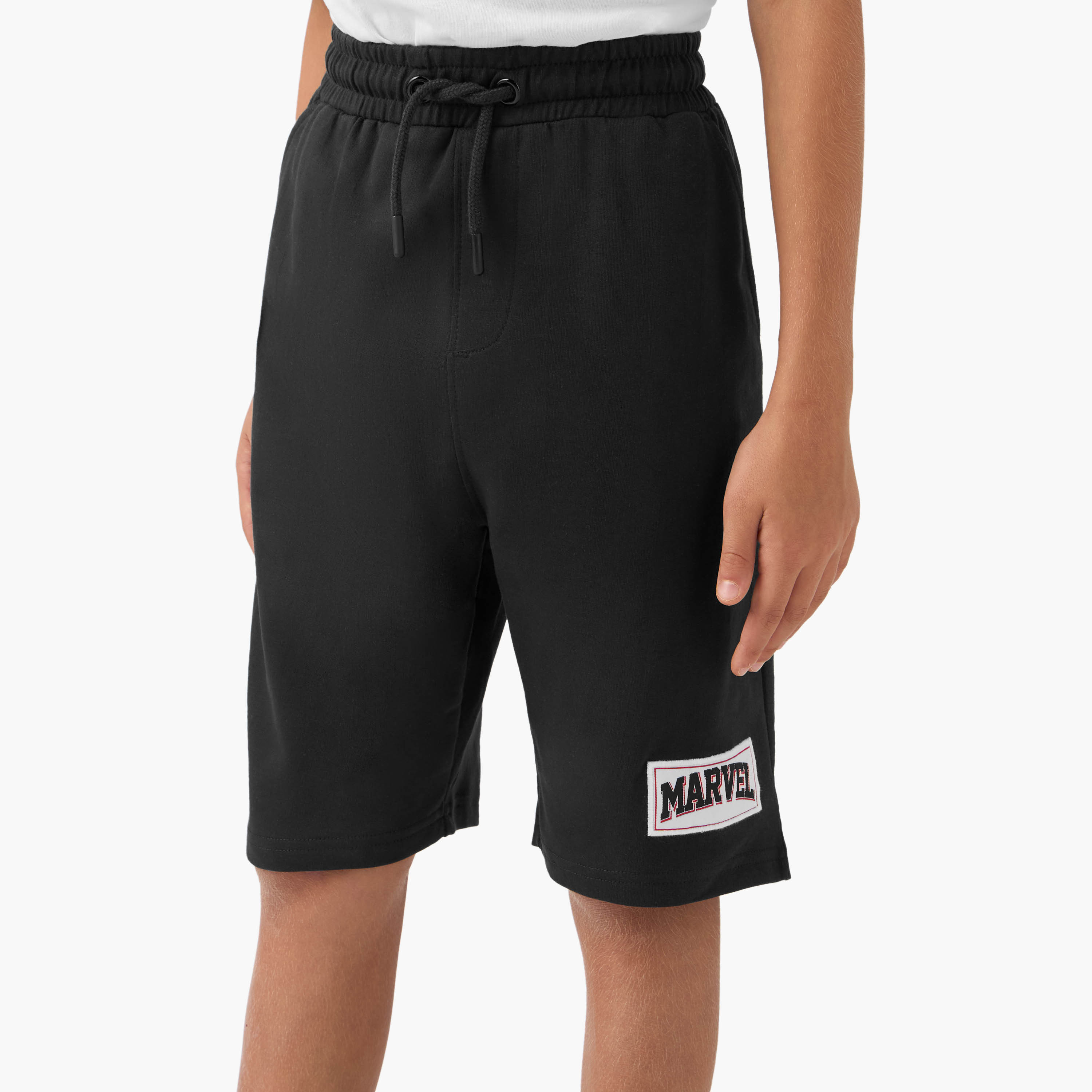 طقم تيشيرت وشورت بطبعات سبايدر مان-boys-clothing-setsandcoords-image-3