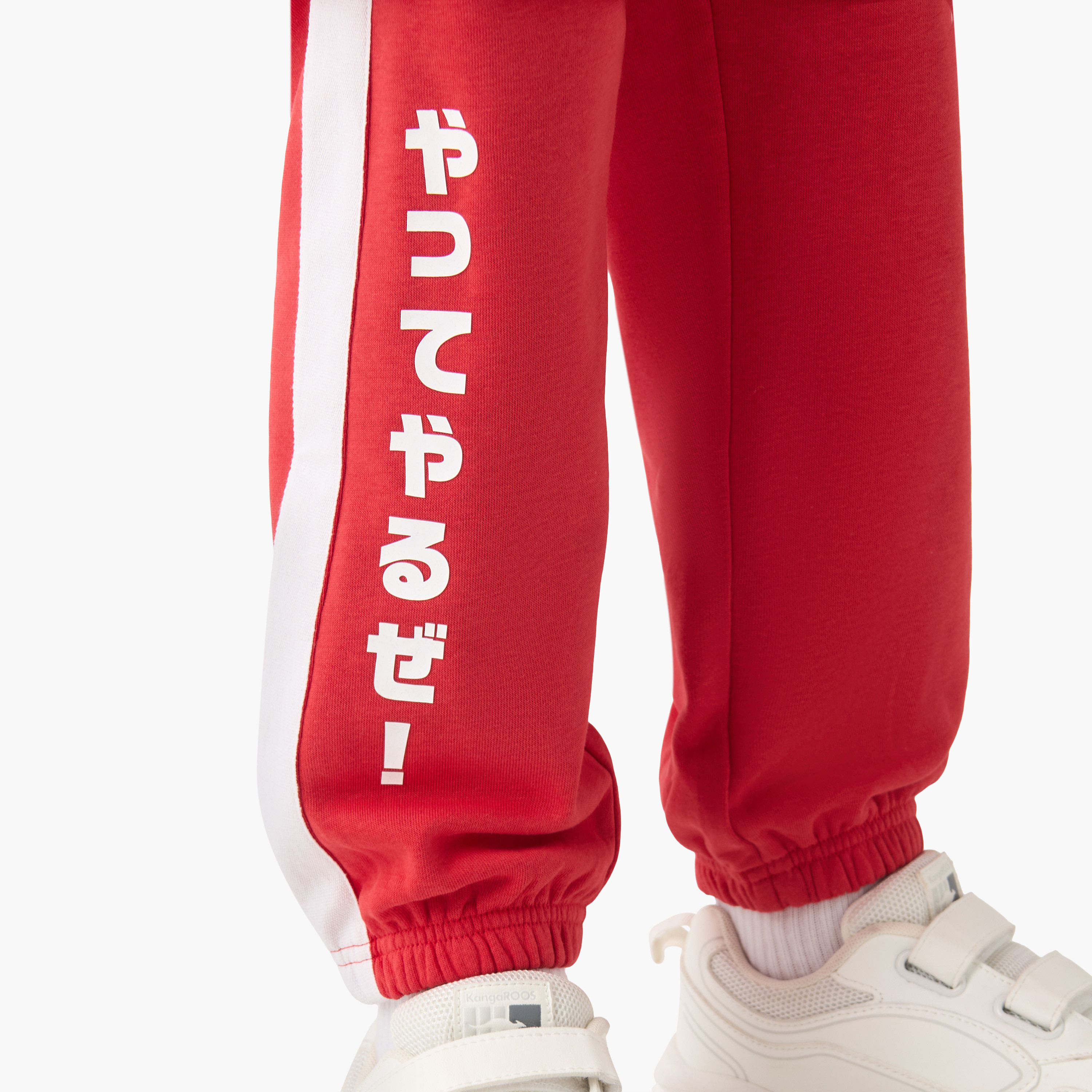 طقم سويت شيرت وبنطلون رياضي بطبعات - مزيج القطن - أكمام طويلة - ياقة ضيقة-boys-clothing-setsandcoords-image-6