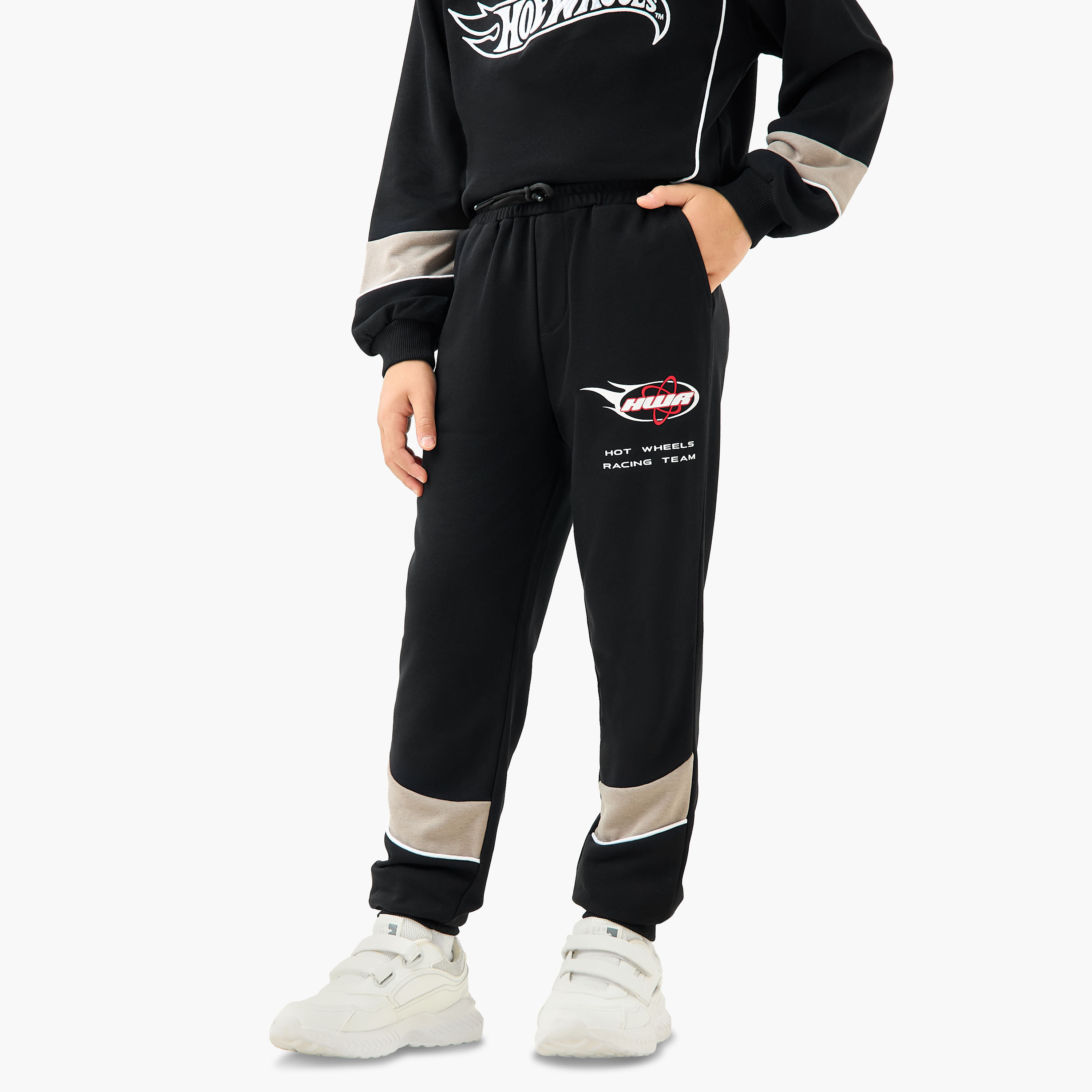Hot Wheels Print Sweatshirt and Joggers Set-boys-clothing-setsandcoords-image-3