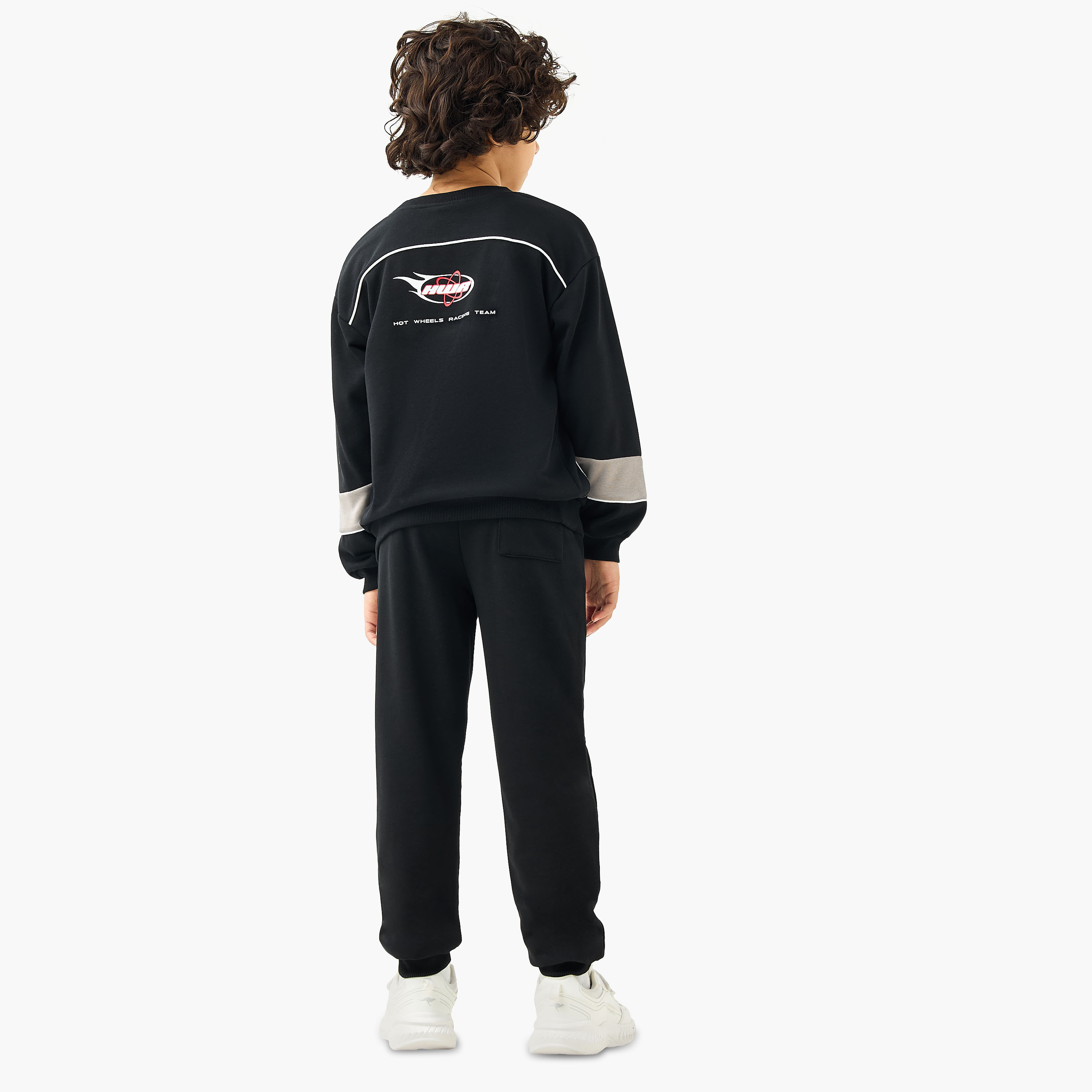 Hot Wheels Print Sweatshirt and Joggers Set-boys-clothing-setsandcoords-image-4