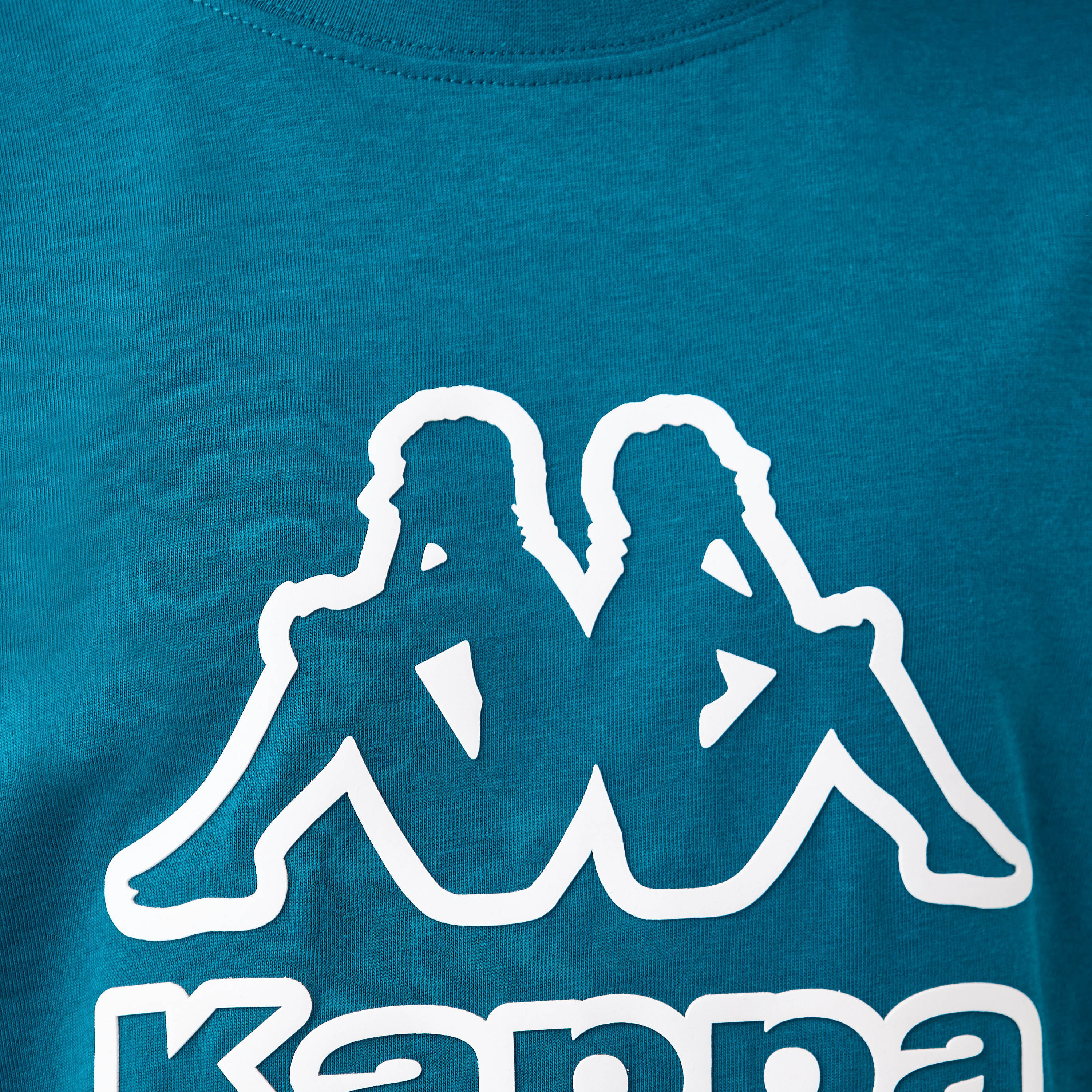 Kappa Logo Print T-shirt with Short Sleeves-sports-boys-clothing-tops-image-5