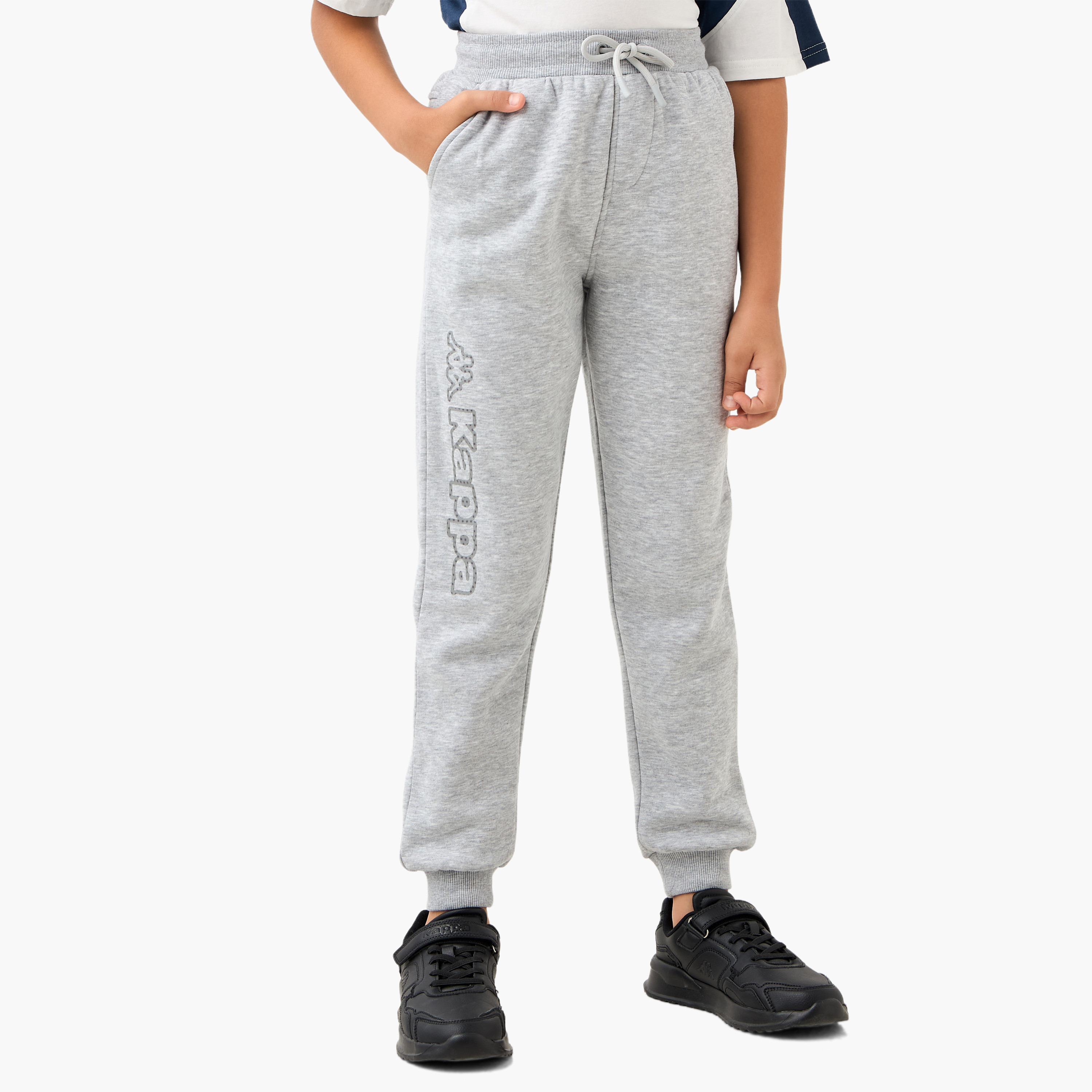 kappa joggers grey