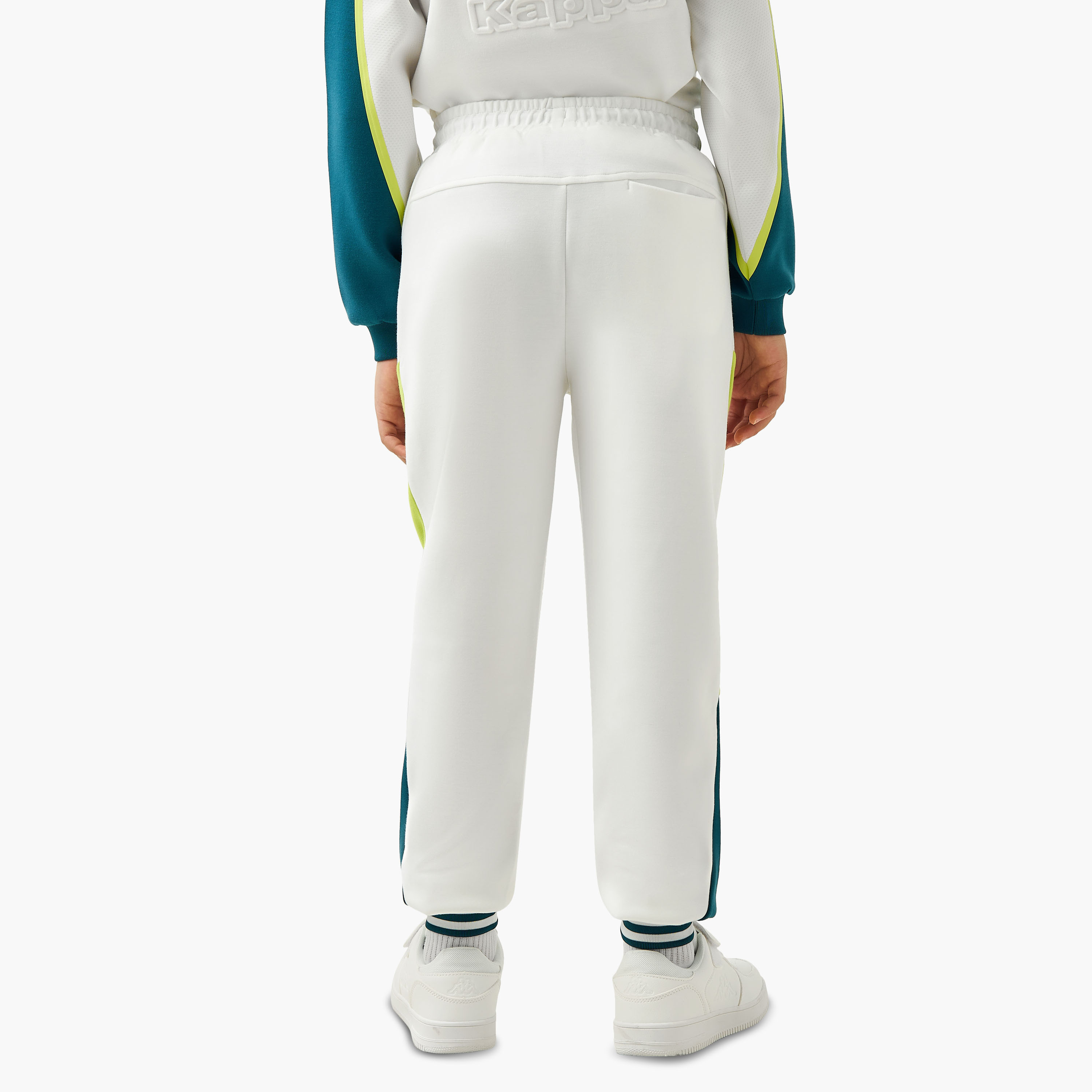 Kappa Logo Print Joggers with Pockets-boys-clothing-bottoms-joggersandtrackpants-image-3